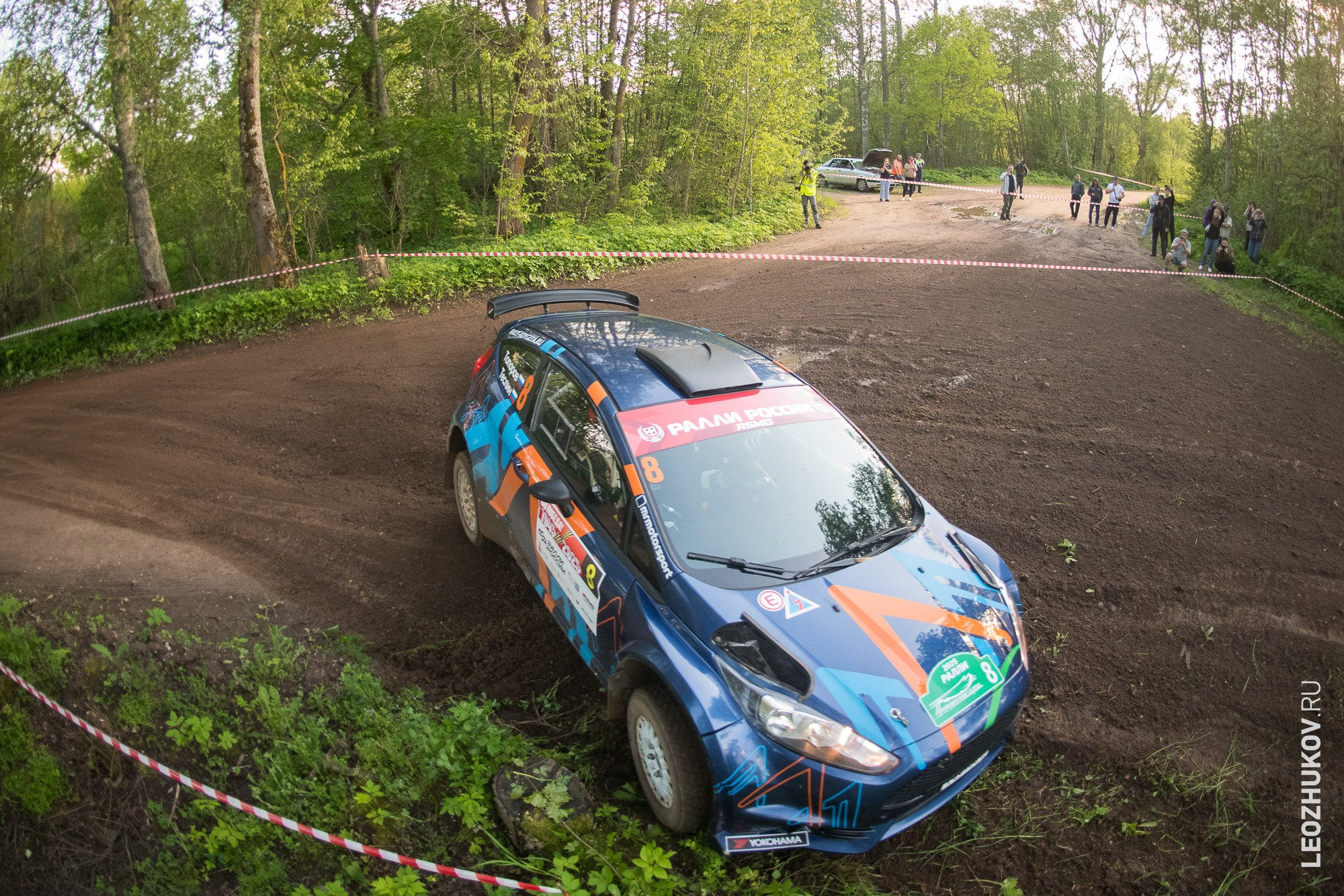 Rally Pushkinskie gory 2025. Sports photographer Leonid Zhukov