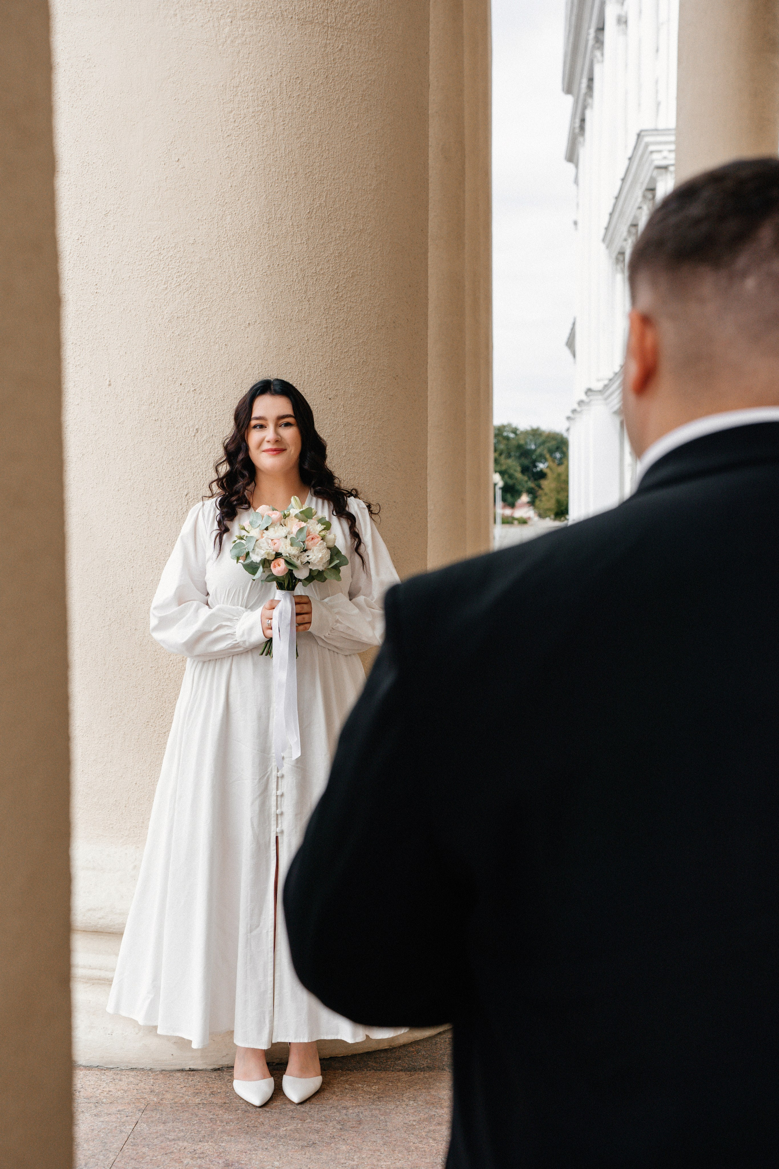 Юля и Дима прогулка в Троицком предместье. Ваш семейный фотограф в Минске — Вика Трегубова