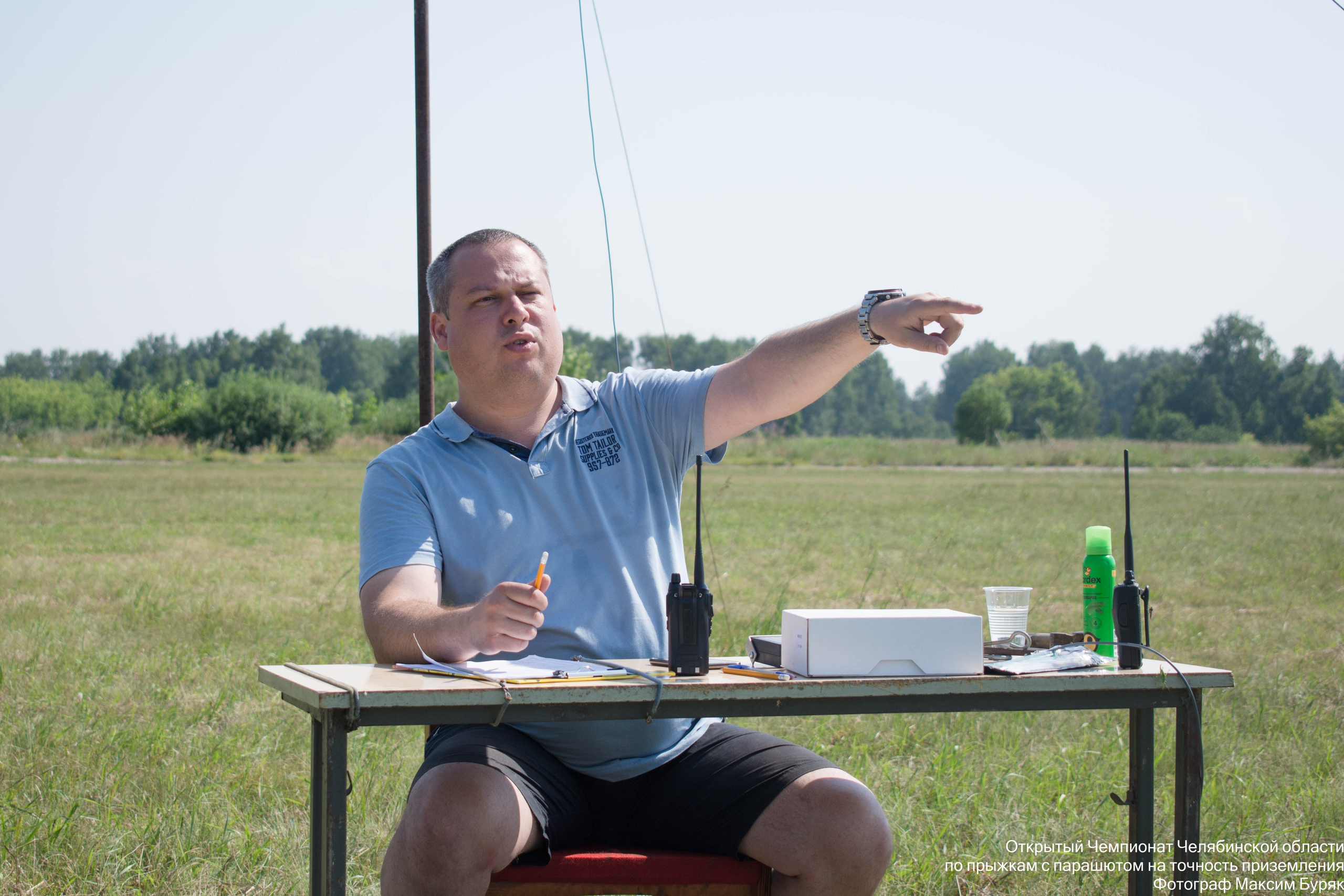 Парашютный спорт. Фотограф Максим Буряк