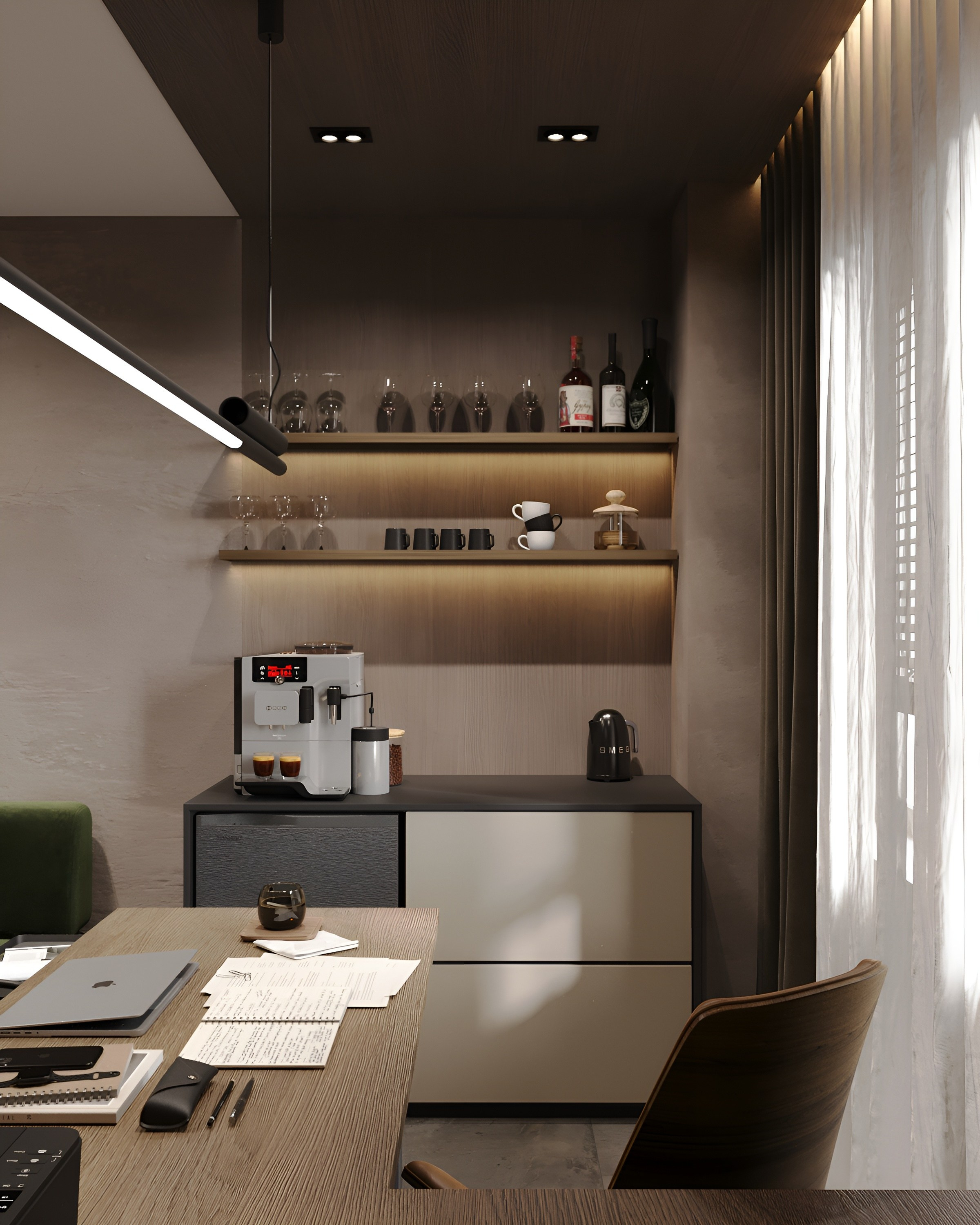 Коммерция. 3D Визуализация интерьеров жилых и коммерческих помещений