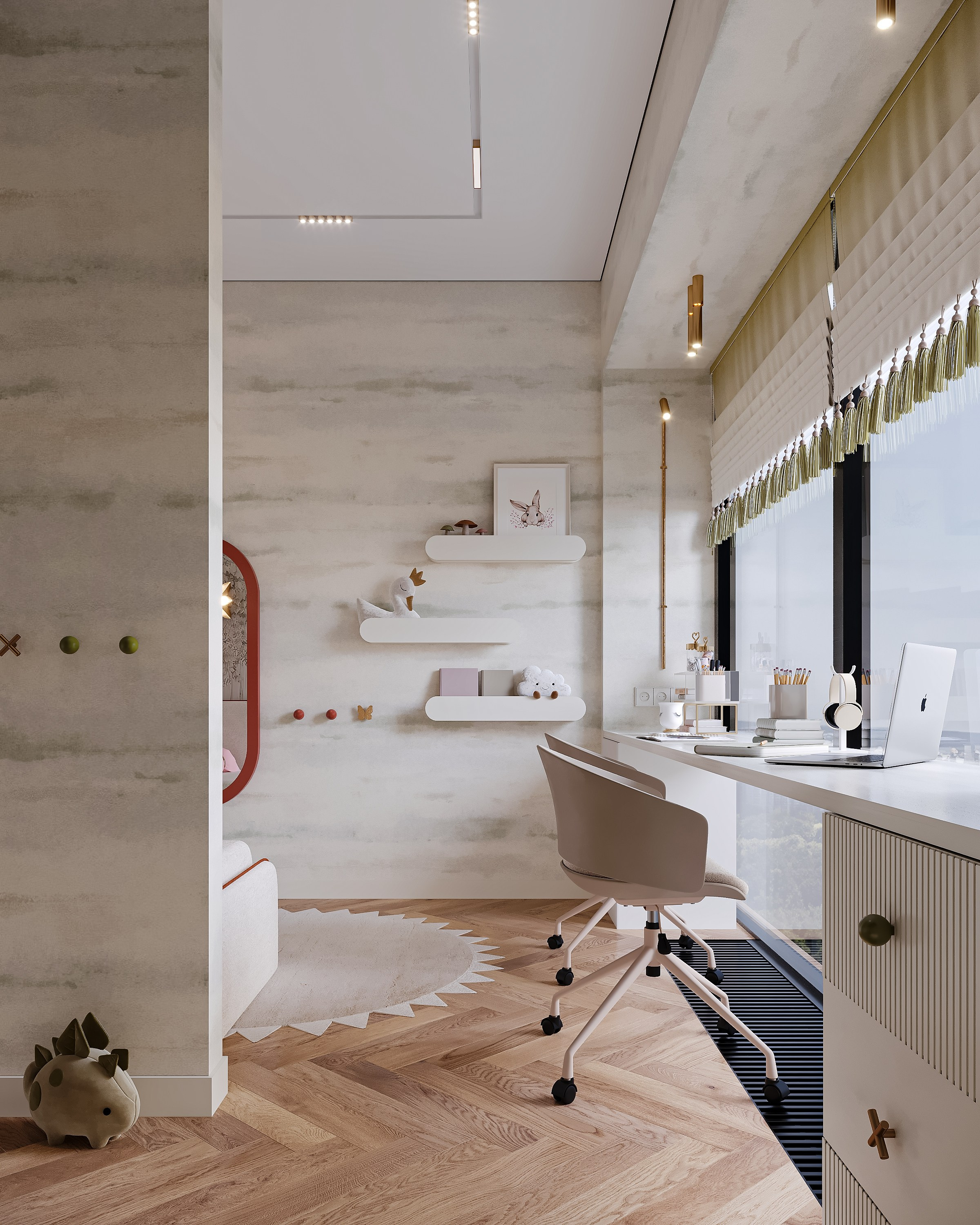 Квартира 60 м². 3Д-Визуализация Наталья Макогонова