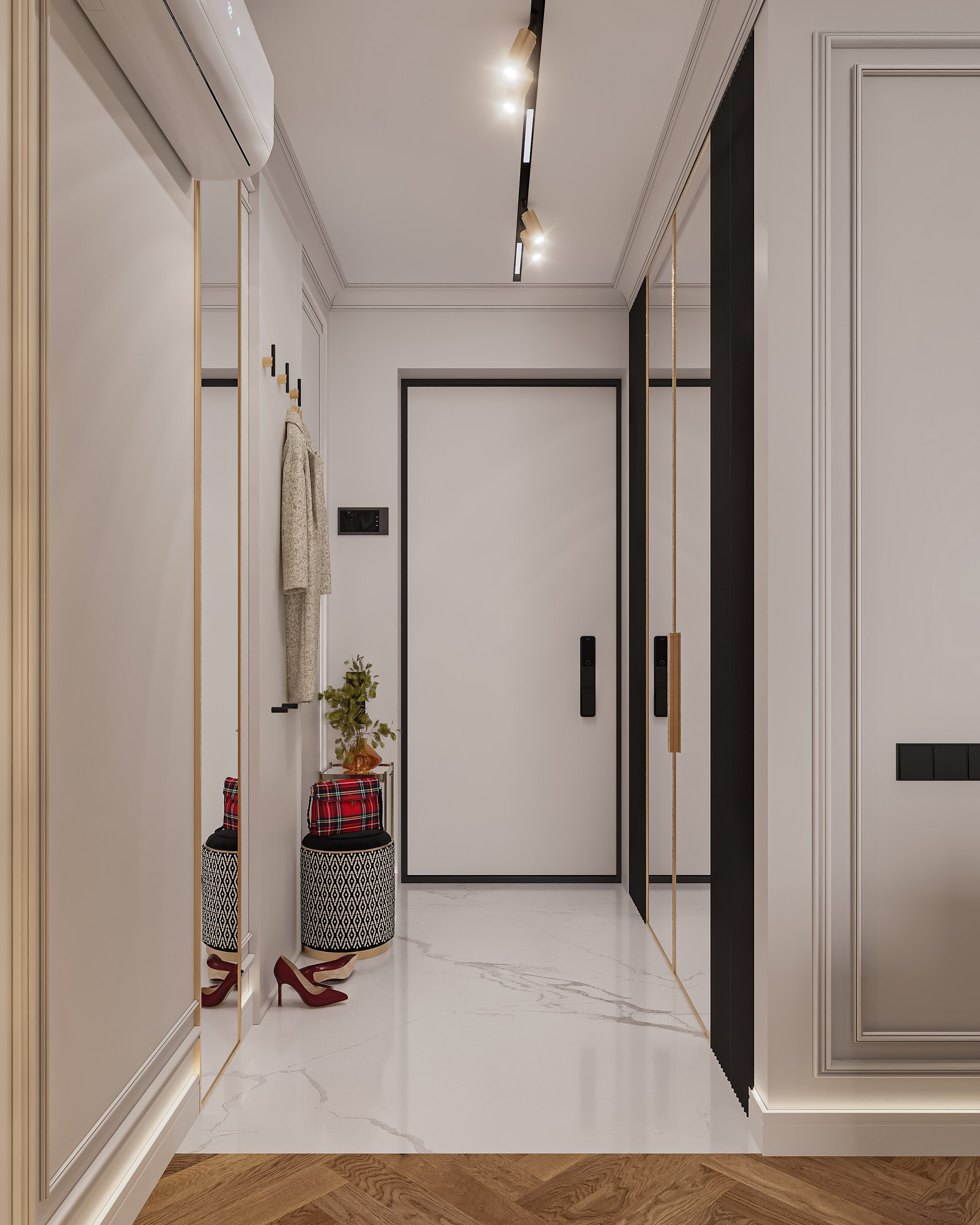 Квартира 60 м². 3Д-Визуализация Наталья Макогонова