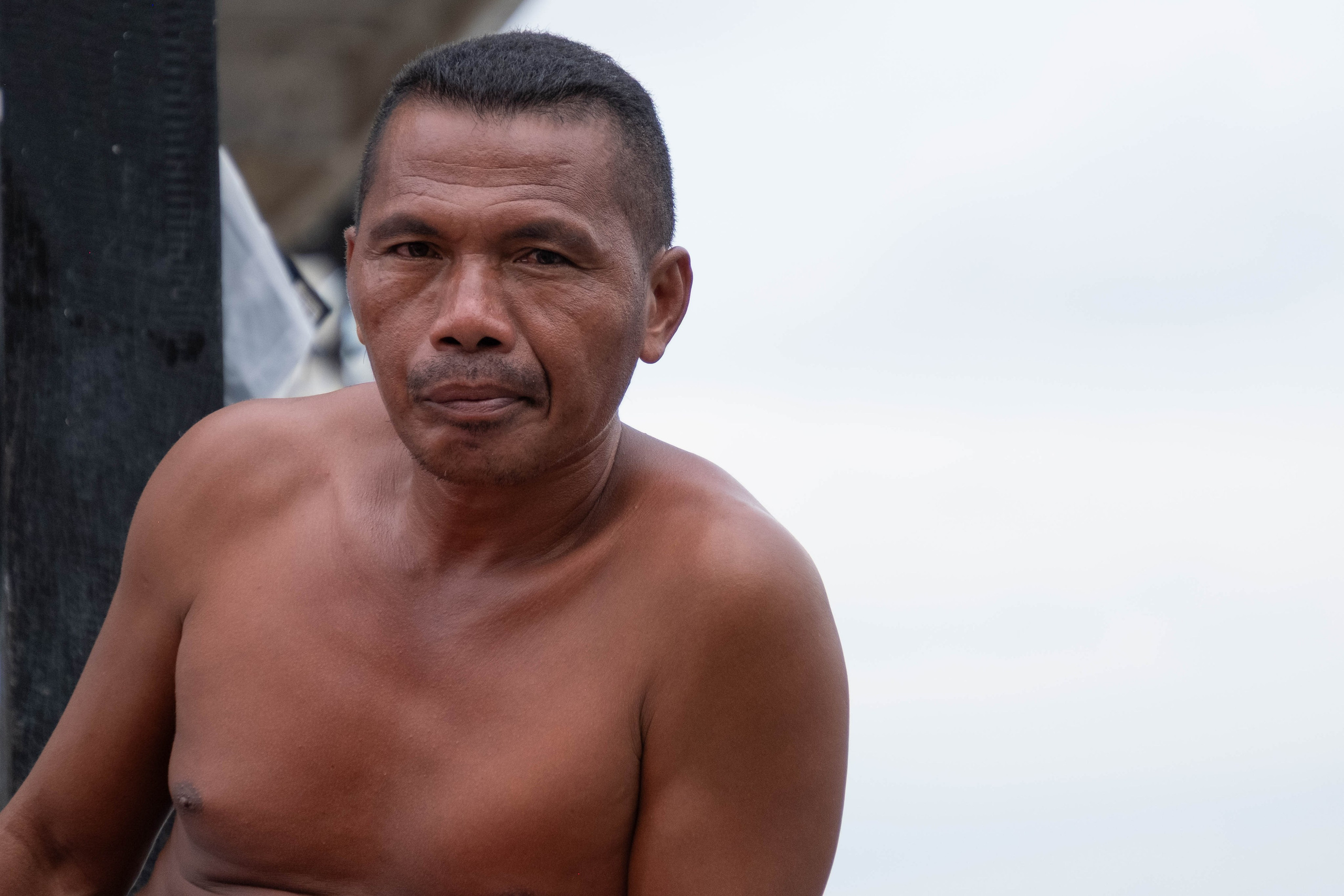 О. Борнео, г. Сандакан. Порт и рынок. Фотографии из путешествий