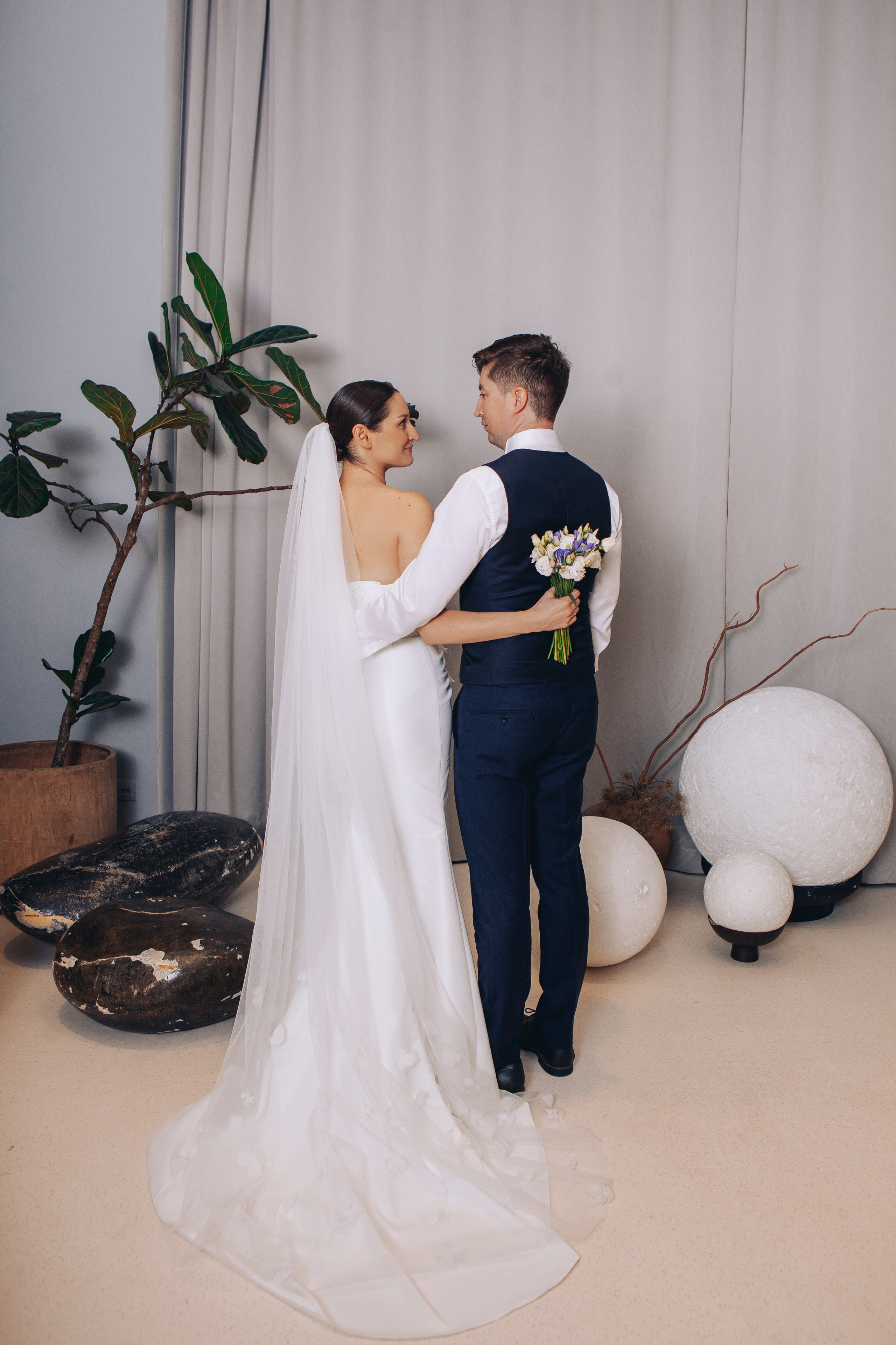 Фотосессия жениха и невесты в шипиловском загсе. Фотограф Ольга Ефремова