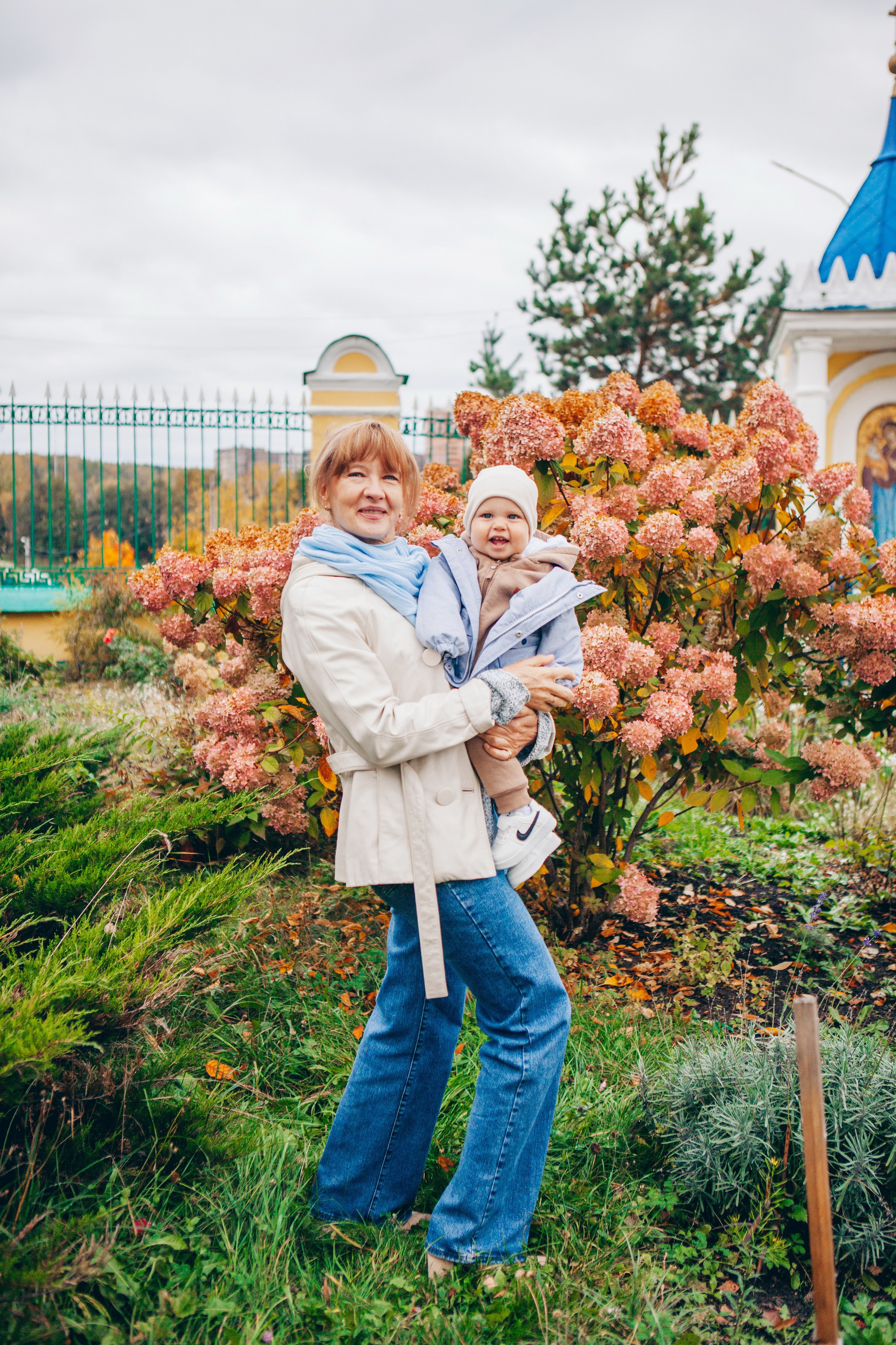 Крещение ребенка в церкви. Фотограф Ольга Ефремова