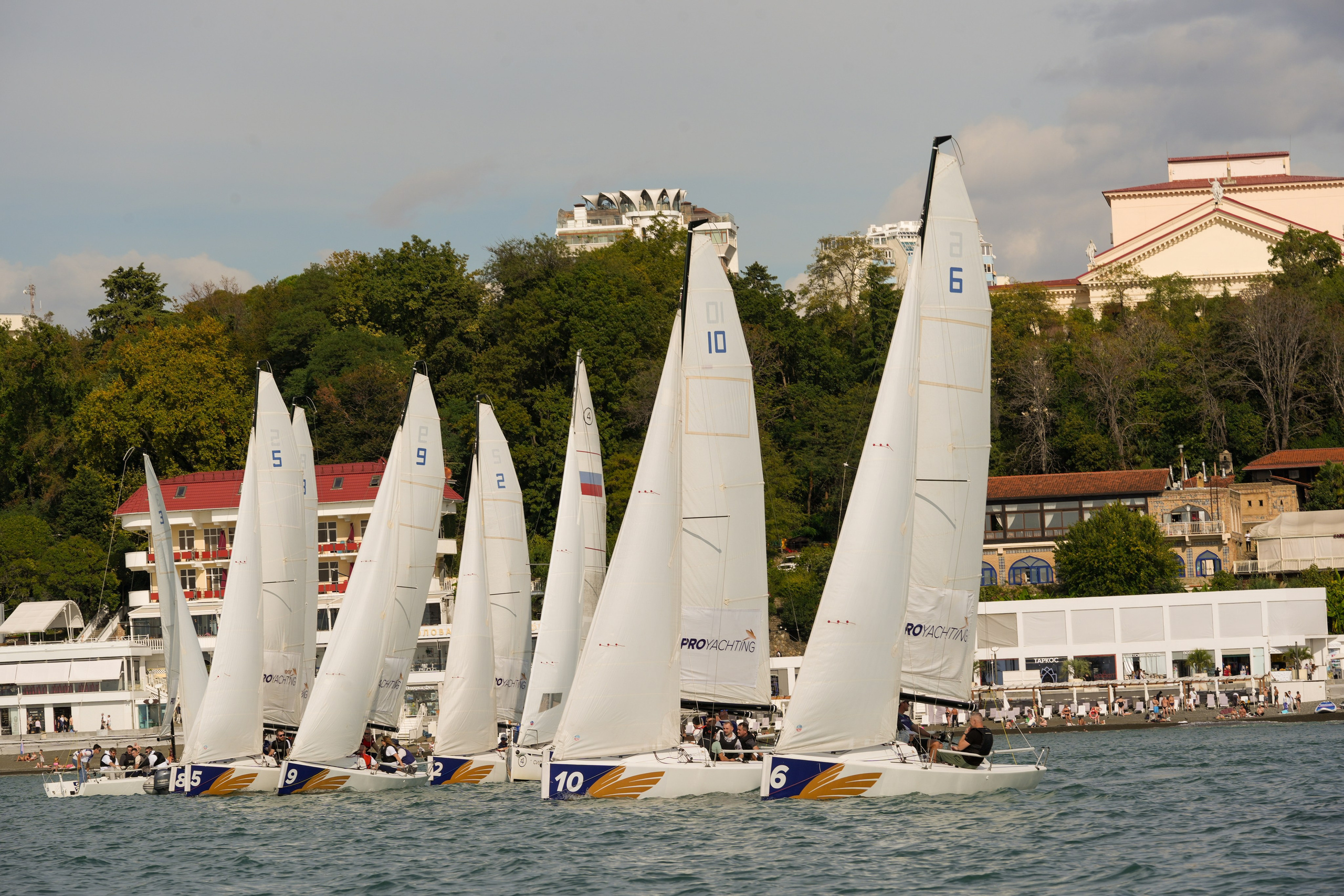 Яхтенная регата для компании Агрегатка. Репортажный фотограф в Красной Поляне и Сочи Павлюченко Екатерина