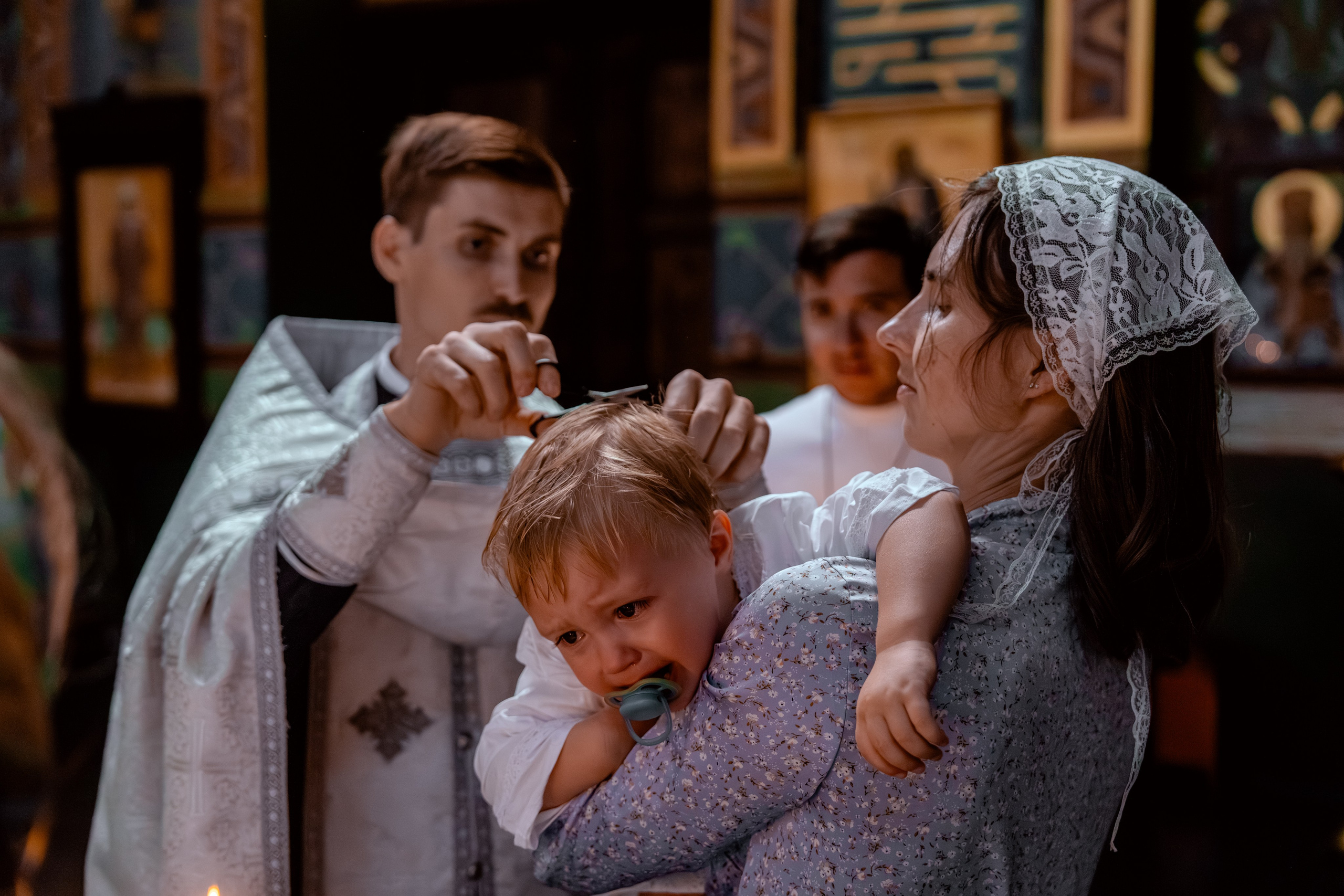 Крещение Матвея. Репортажный фотограф в Красной Поляне и Сочи Павлюченко Екатерина