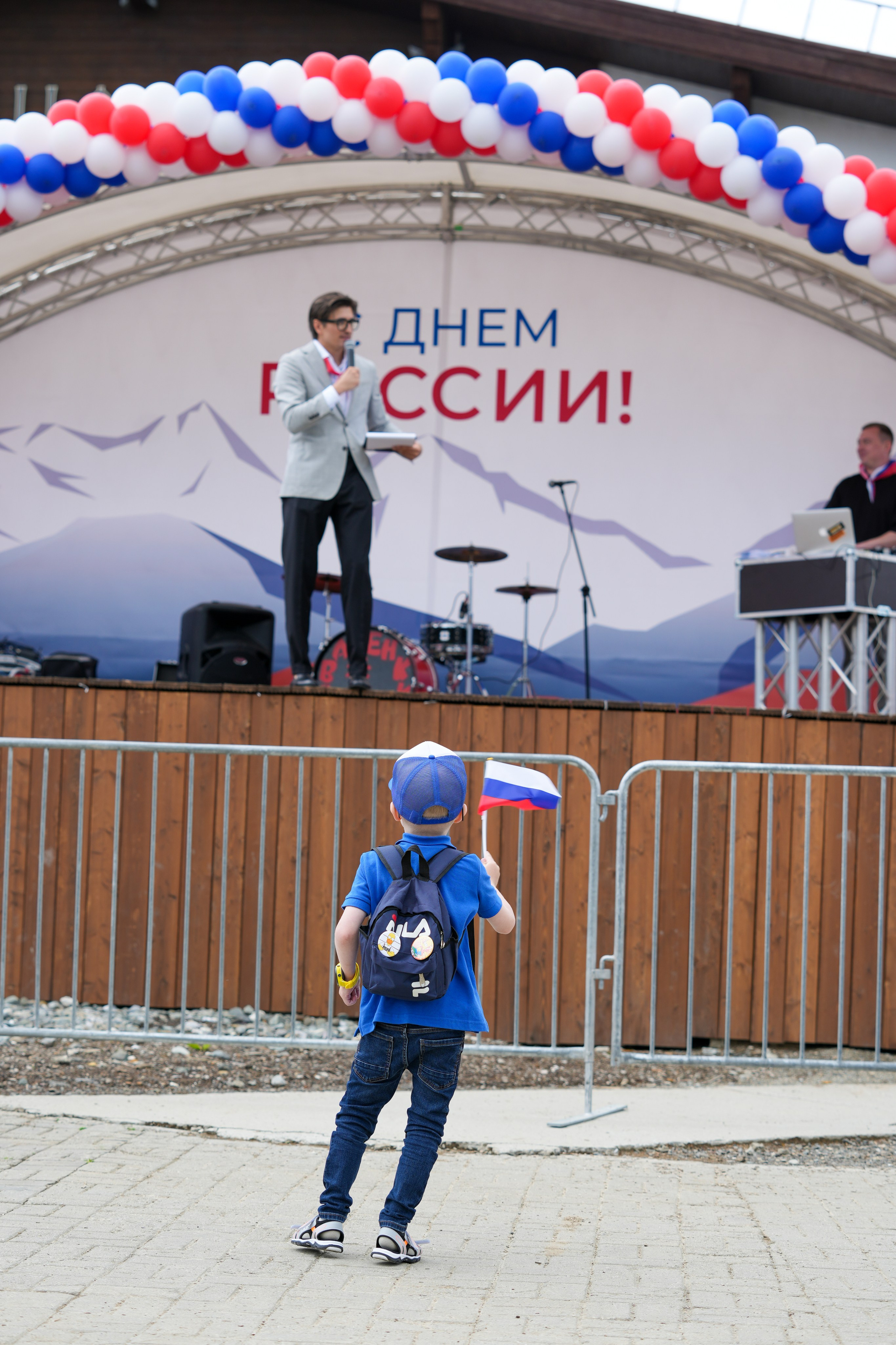 День России на курорте Газпром 2023. Репортажный фотограф в Красной Поляне и Сочи Павлюченко Екатерина