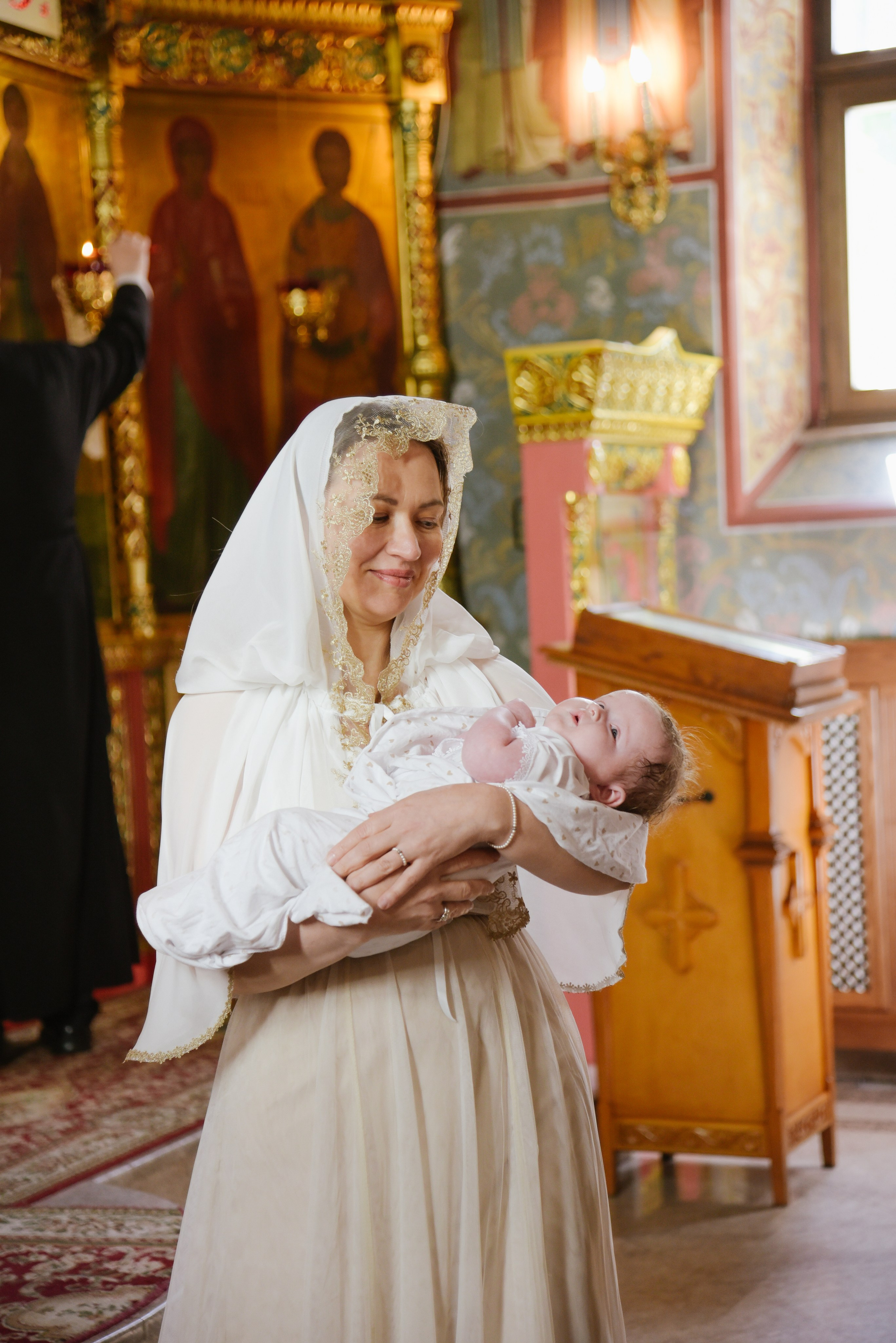 Таинство крещения Виктории. Фотограф Лола Волна, город Москва