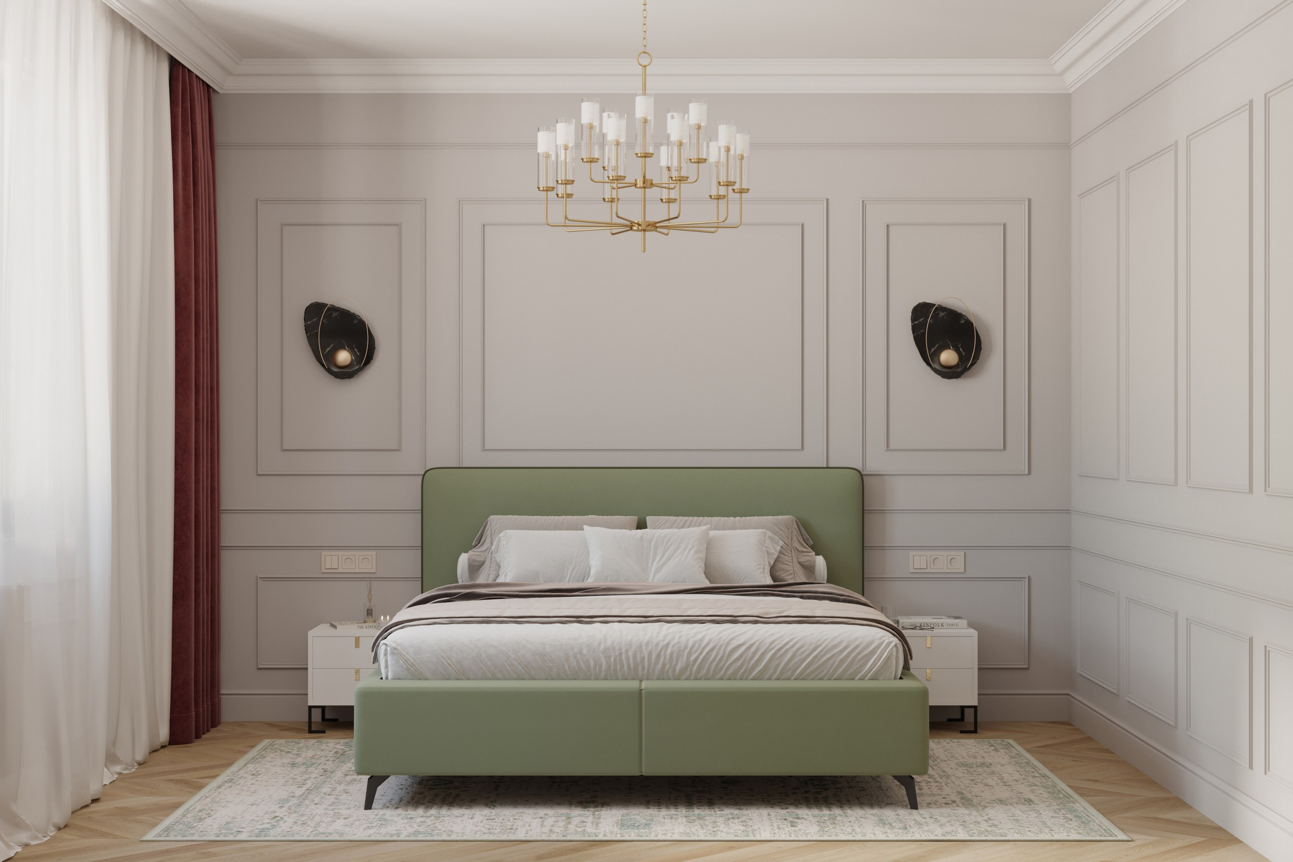 Дом 320 м² для большой семьи в Парижском стиле🤍