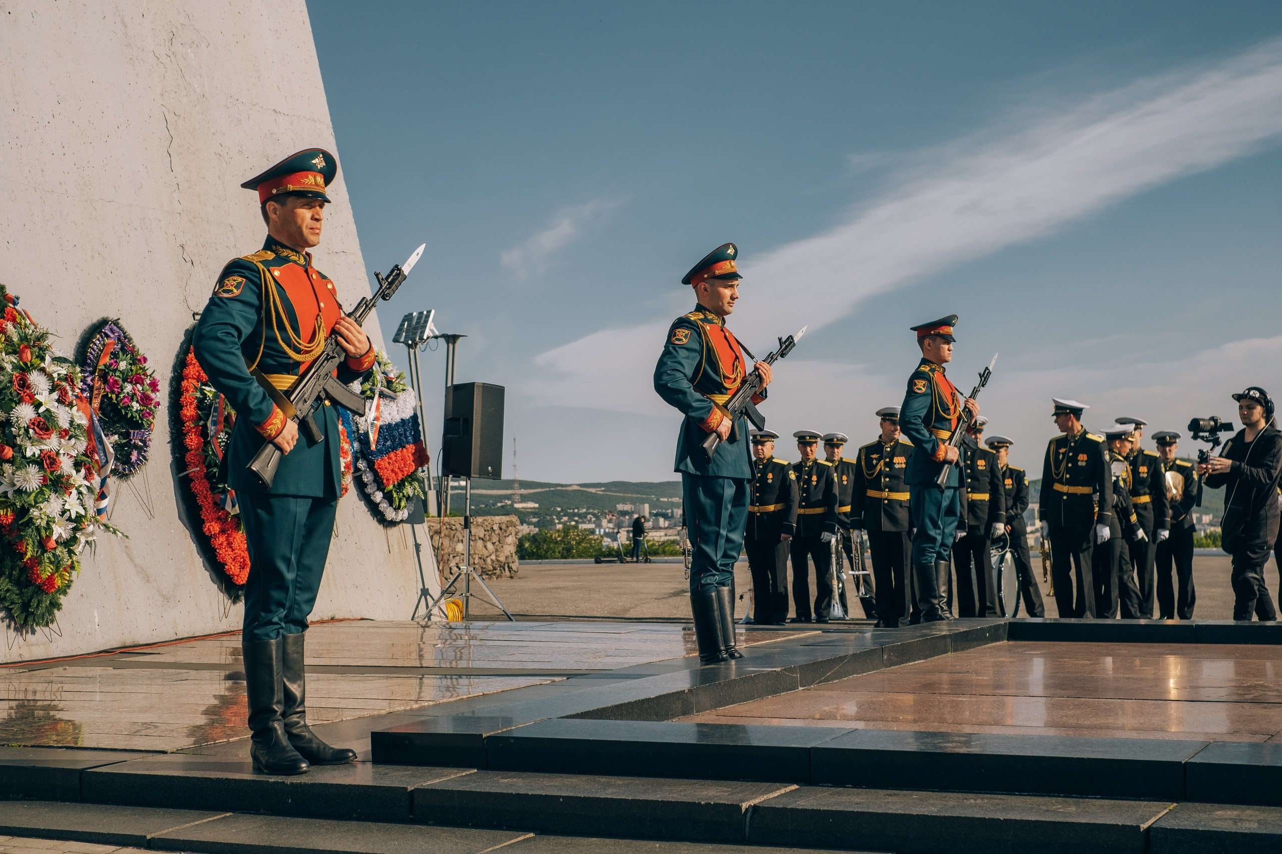 Репортаж церемонии «Путь Победы». Фотограф в Мурманске Полина Аленовская
