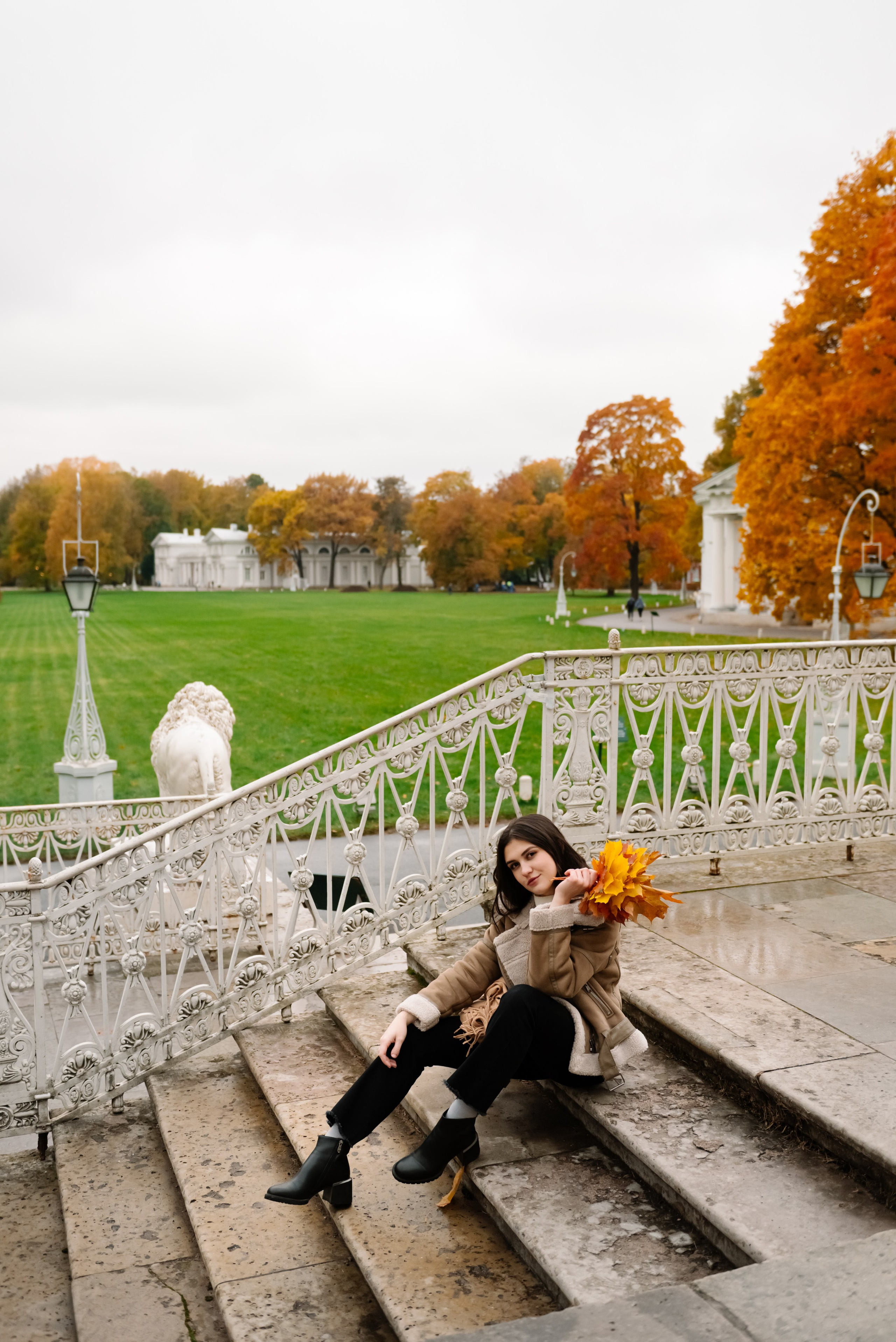 Осенняя фотосессия в Питере на Елагин острове. Свадебный и сеейный фотограф в Санкт-Петербурге Елена Худякова