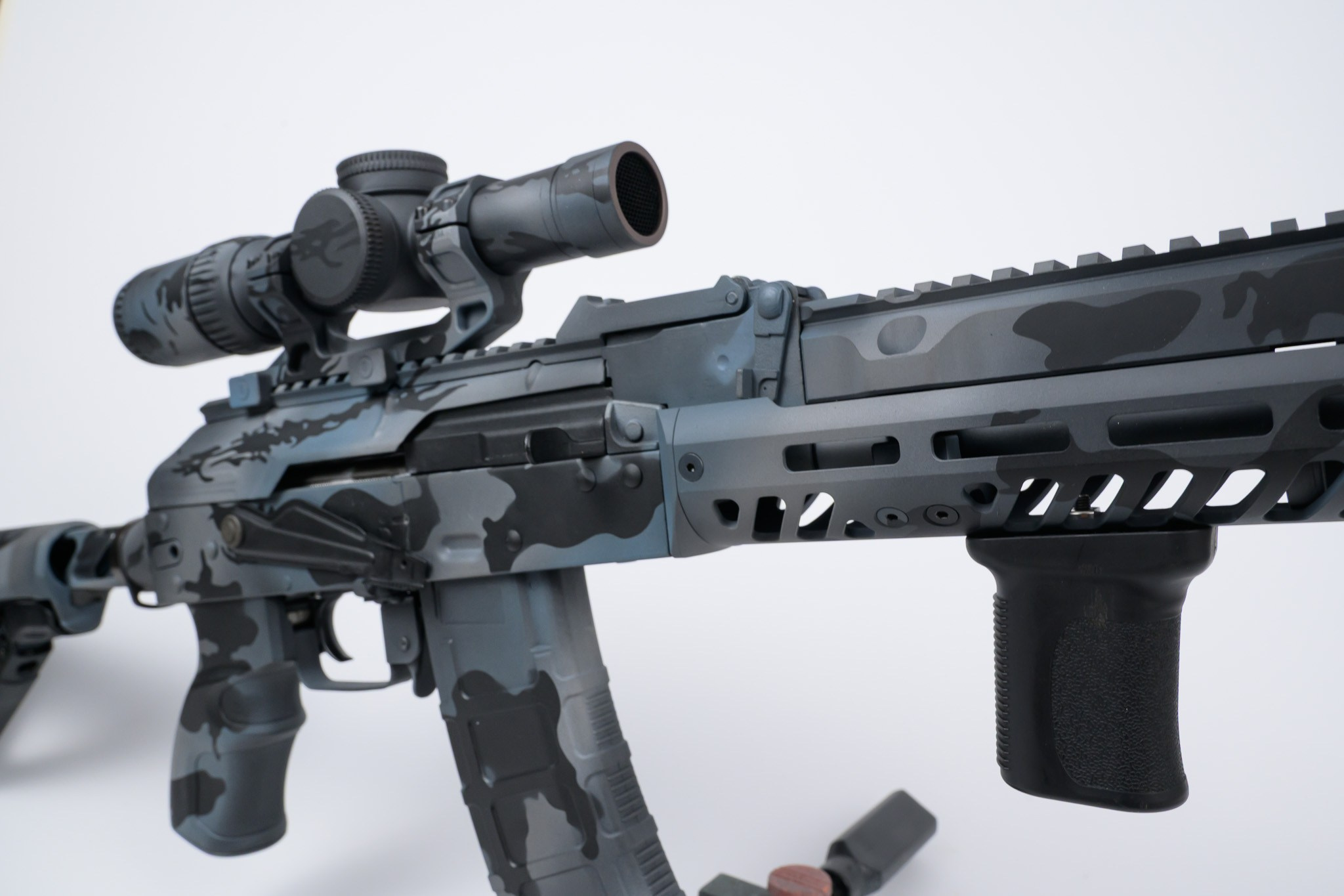 Покраска в Камуфляж. Страйкбольная мастерская Бигич Воркшоп