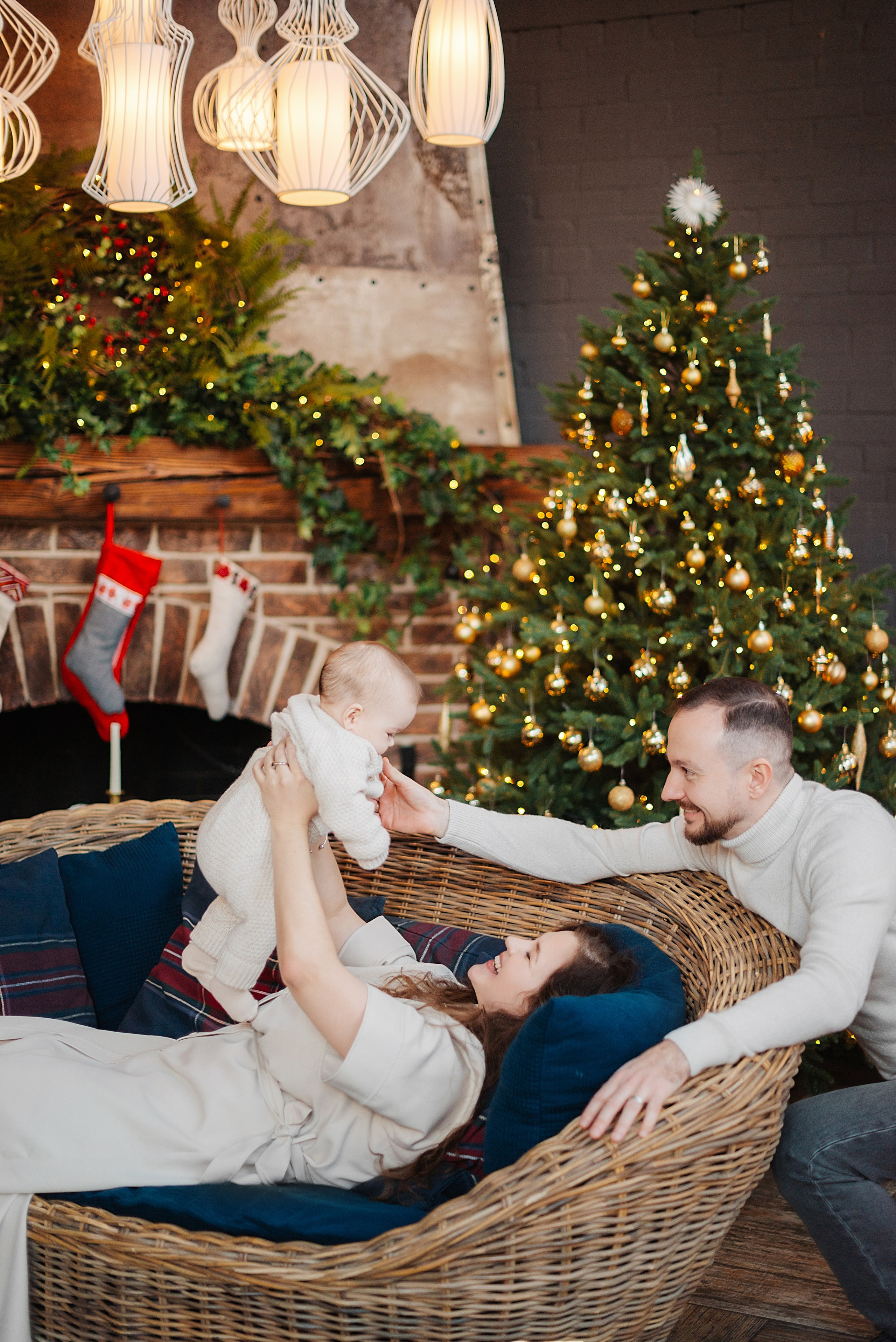 Первый Новый год Миланы. Свадебный и семейный фотограф в Ростове-на-Дону Дарья Герасименко