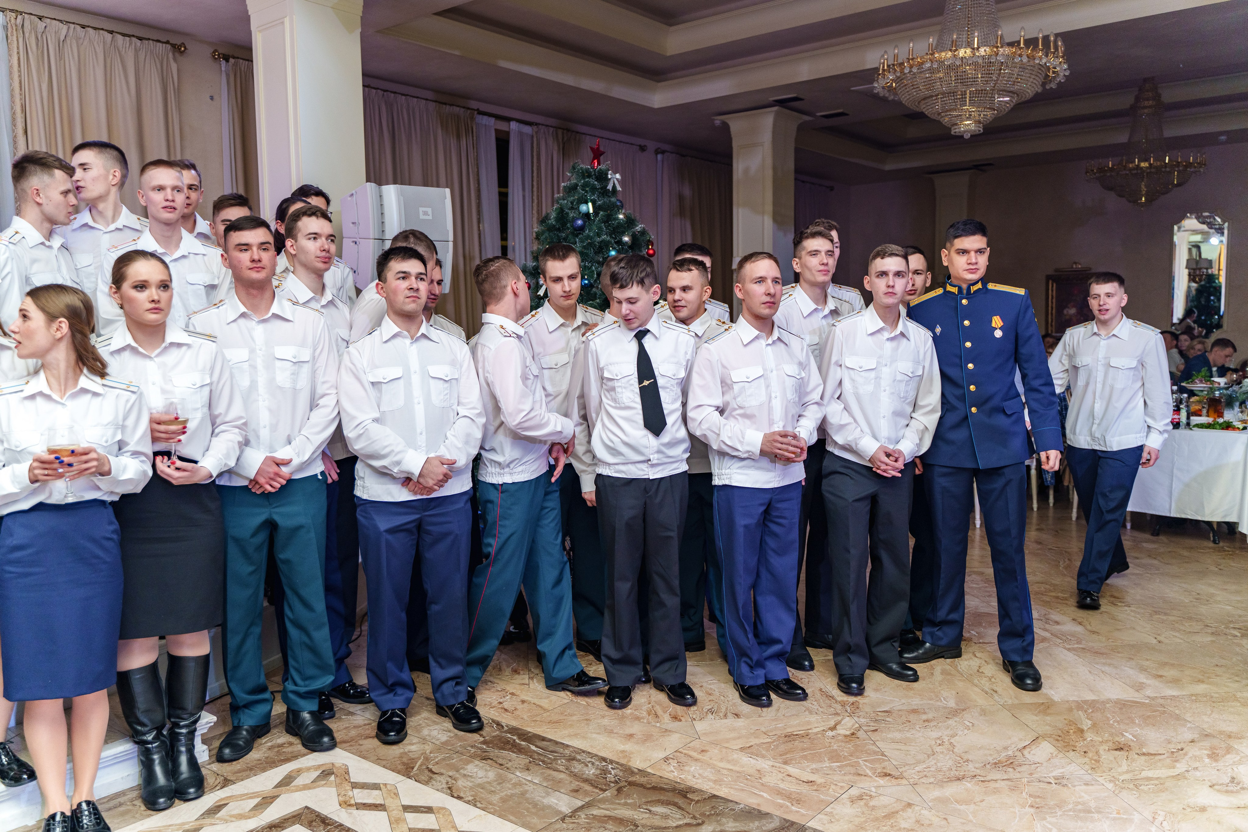 Фотосъемка выпуска военной академии и вручение дипломов