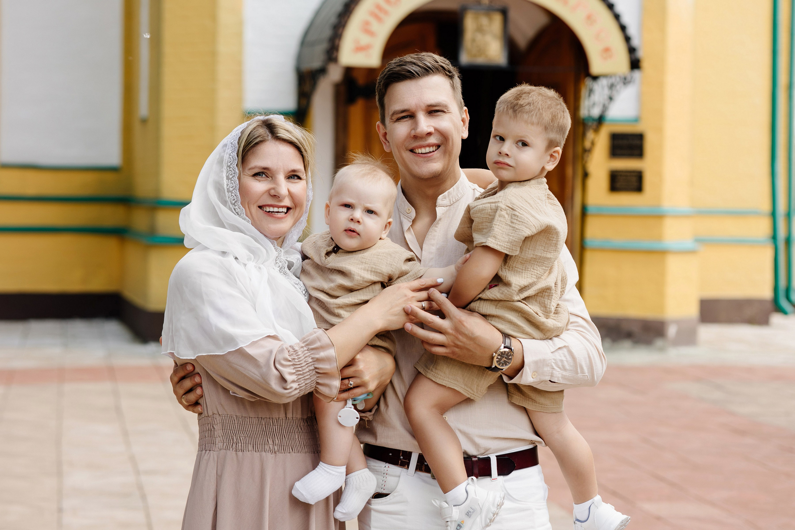 Крещение Луки. Свадебный и семейный фотограф Екатерина Иванова