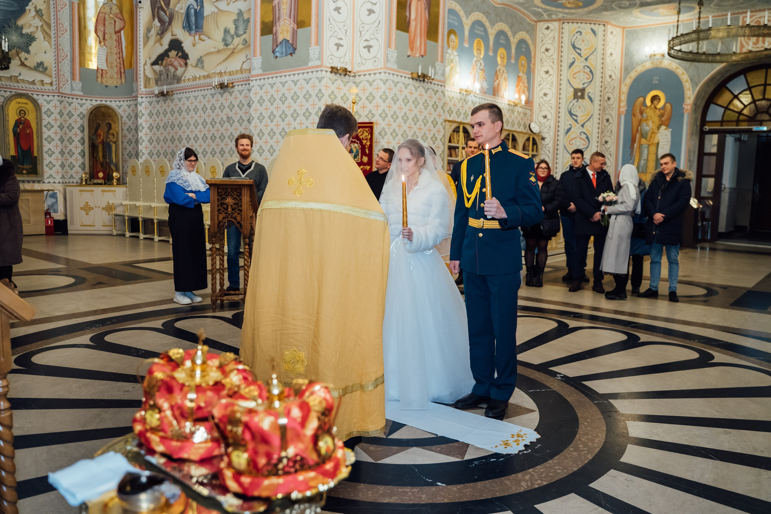Венчание Вячеслав и Виктория. Свадебный фотограф в Коломне, Воскресенске, Егорьевске Владимир Петров