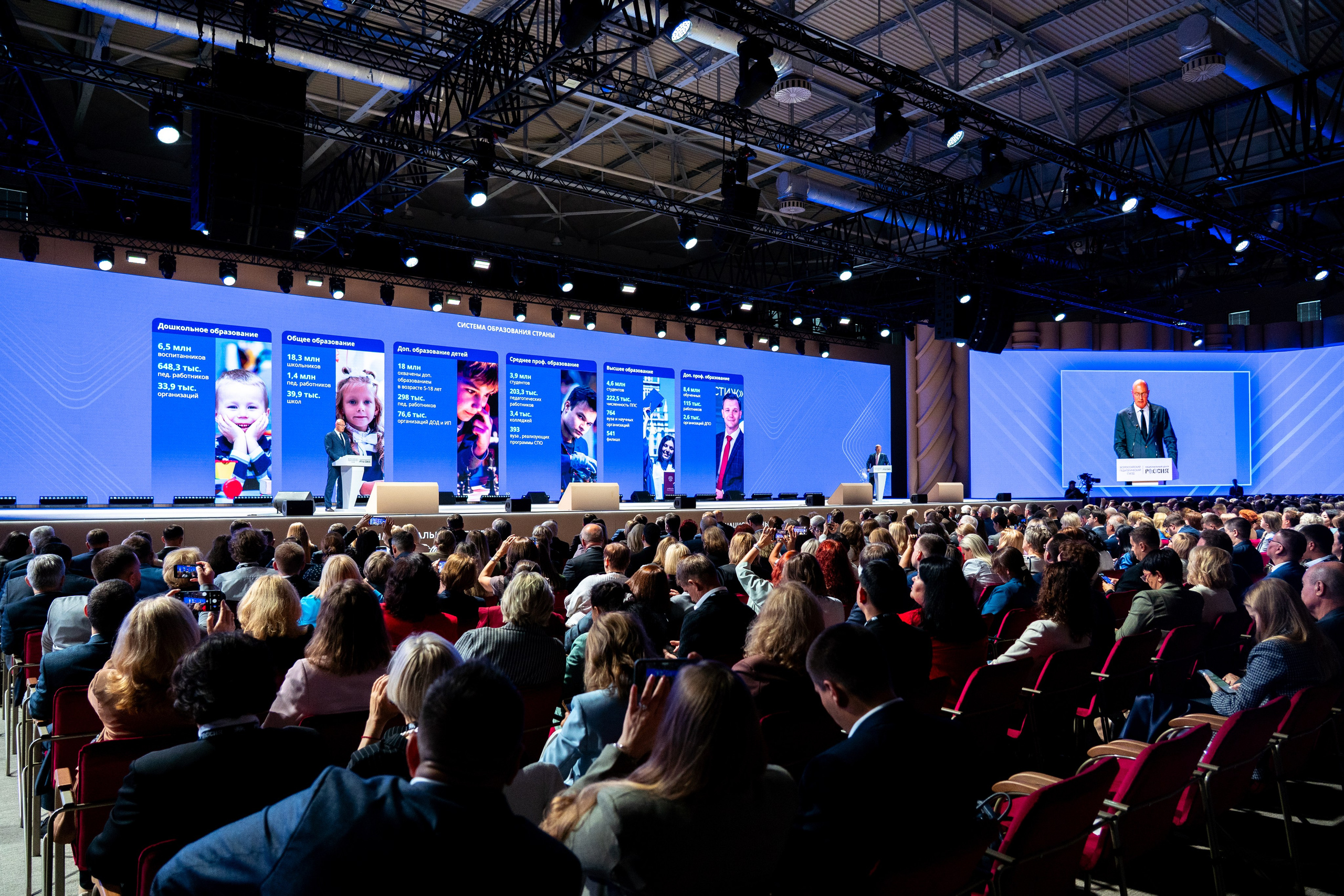 Всероссийский педагогический съезд 2025. Легкая фотография
