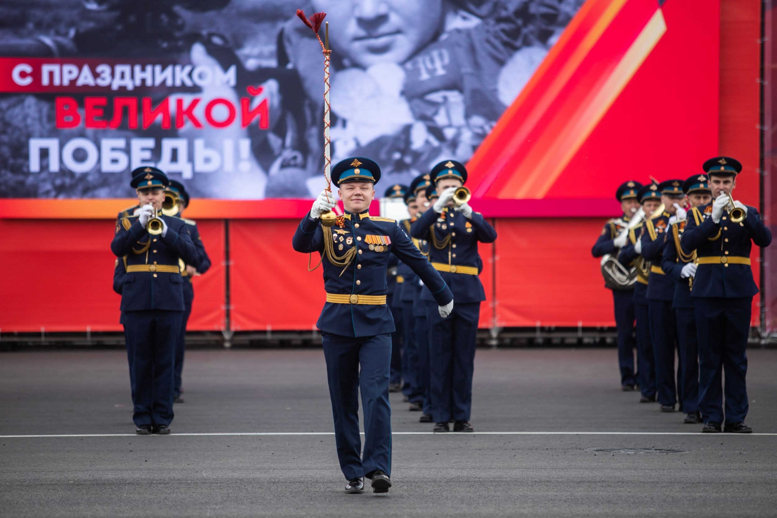 Генеральная репетиция Парада Победы (5 мая 2024). Репортажный фотограф Алексей Пирязев