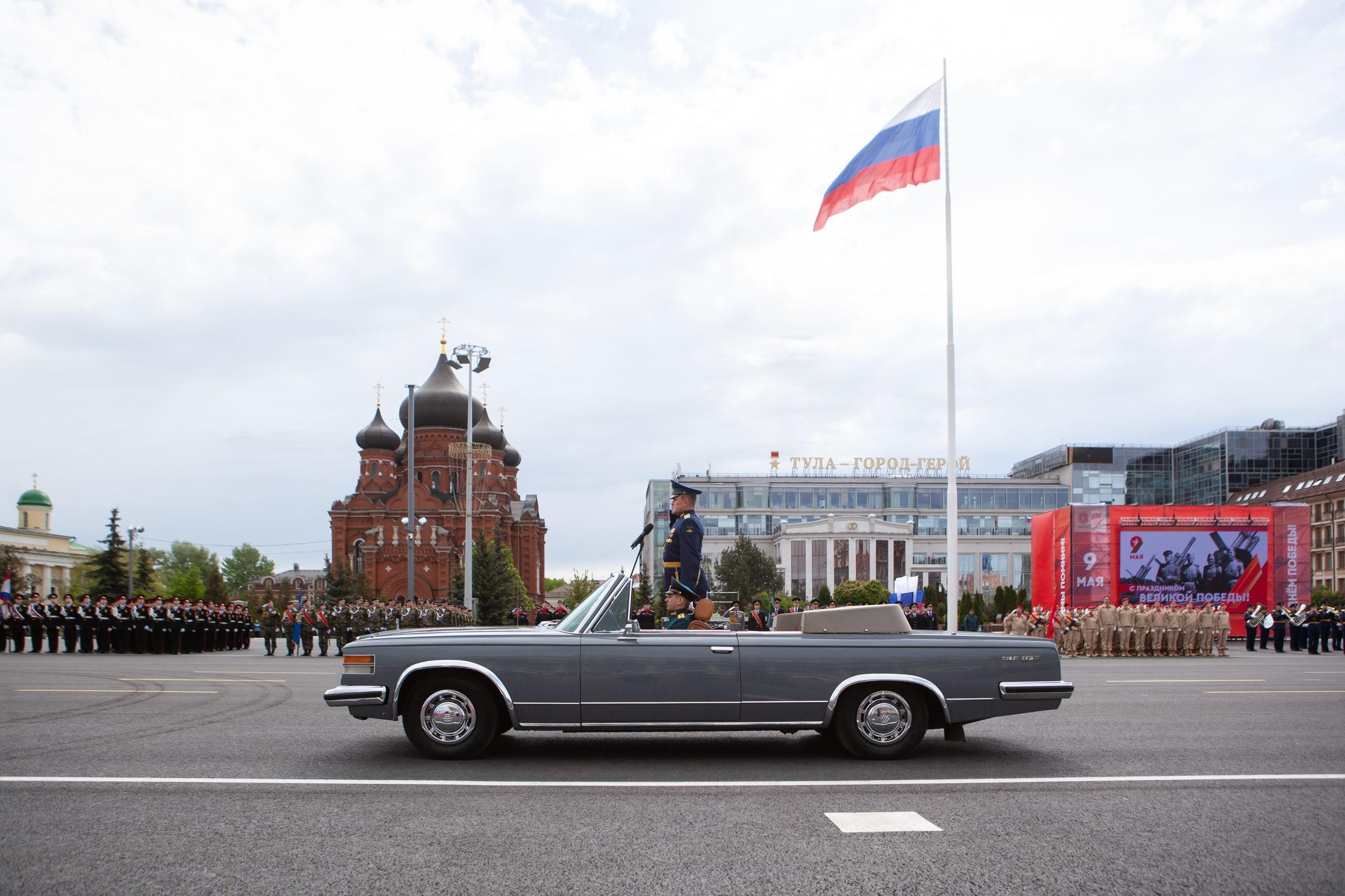 Генеральная репетиция Парада Победы (5 мая 2024). Репортажный фотограф Алексей Пирязев