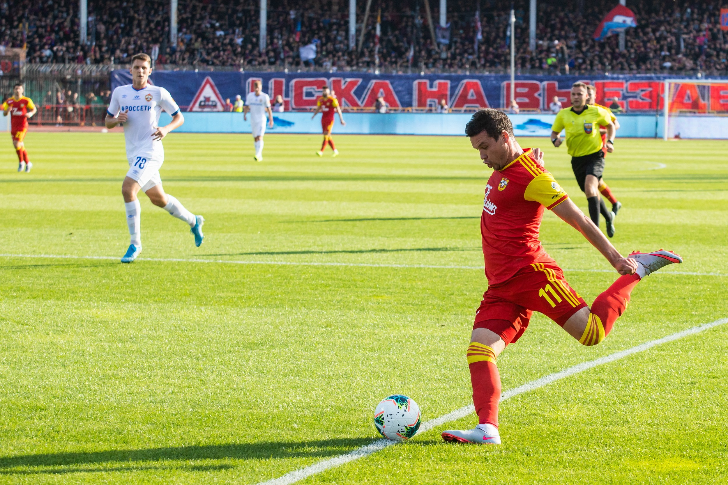 Арсенал 1-2 ЦСКА (1 сентября 2019). Репортажный фотограф Алексей Пирязев