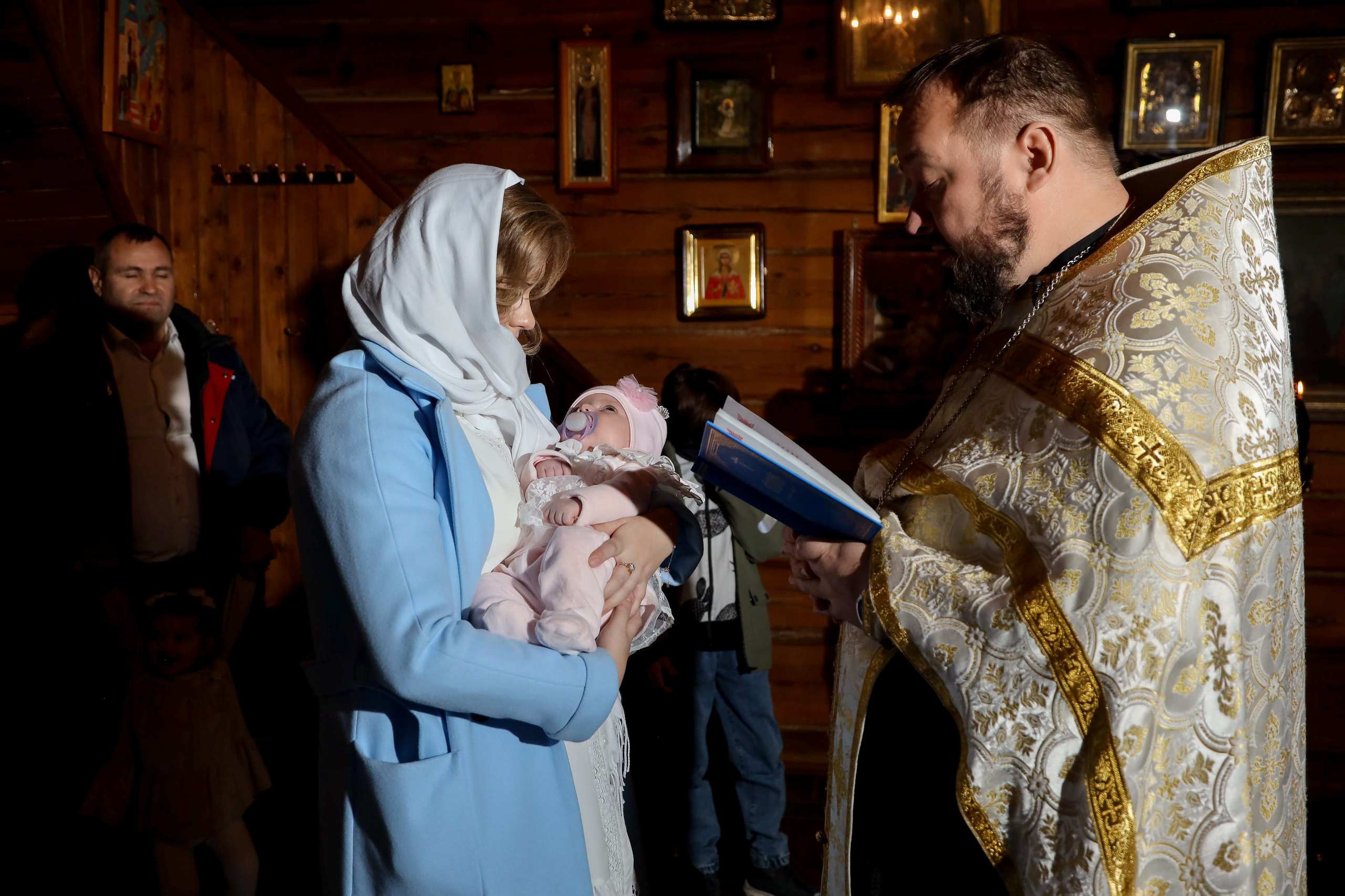 Крестины. Фотограф Антон Чупринин