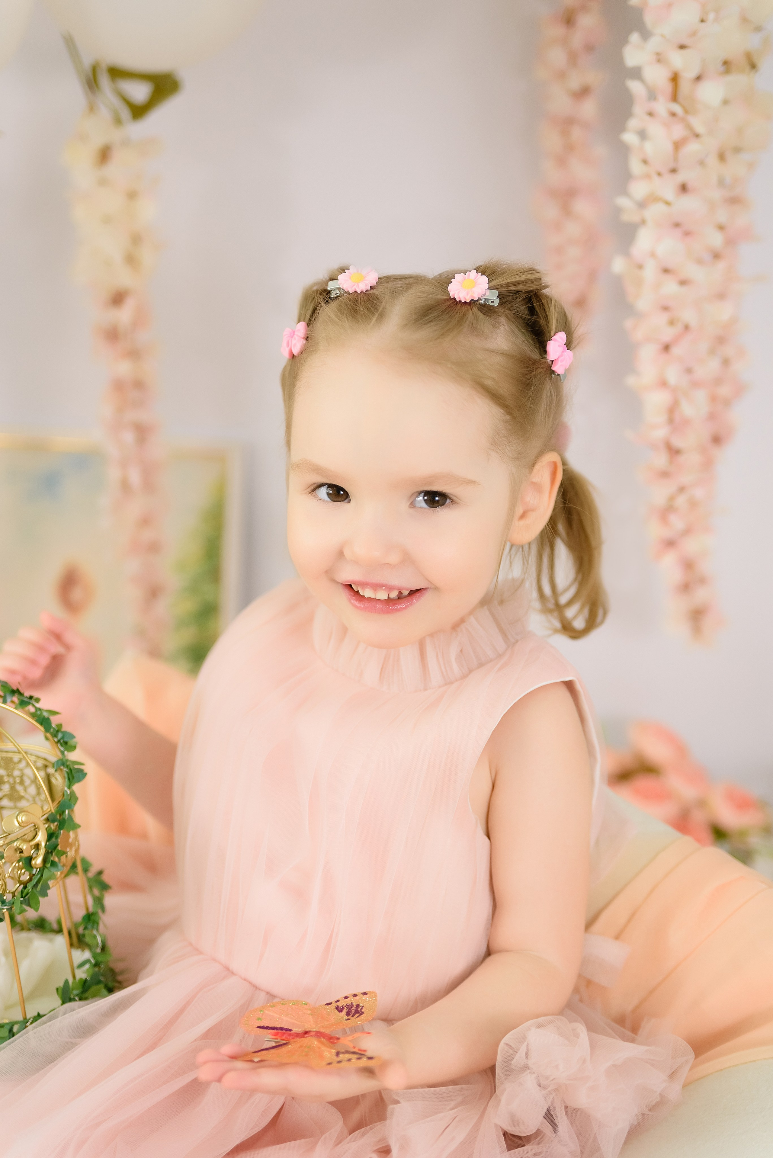 «Бабочки» Ангелине 3 года. Детский Фотограф |Фотограф на годик в Брянске Ирина Романова