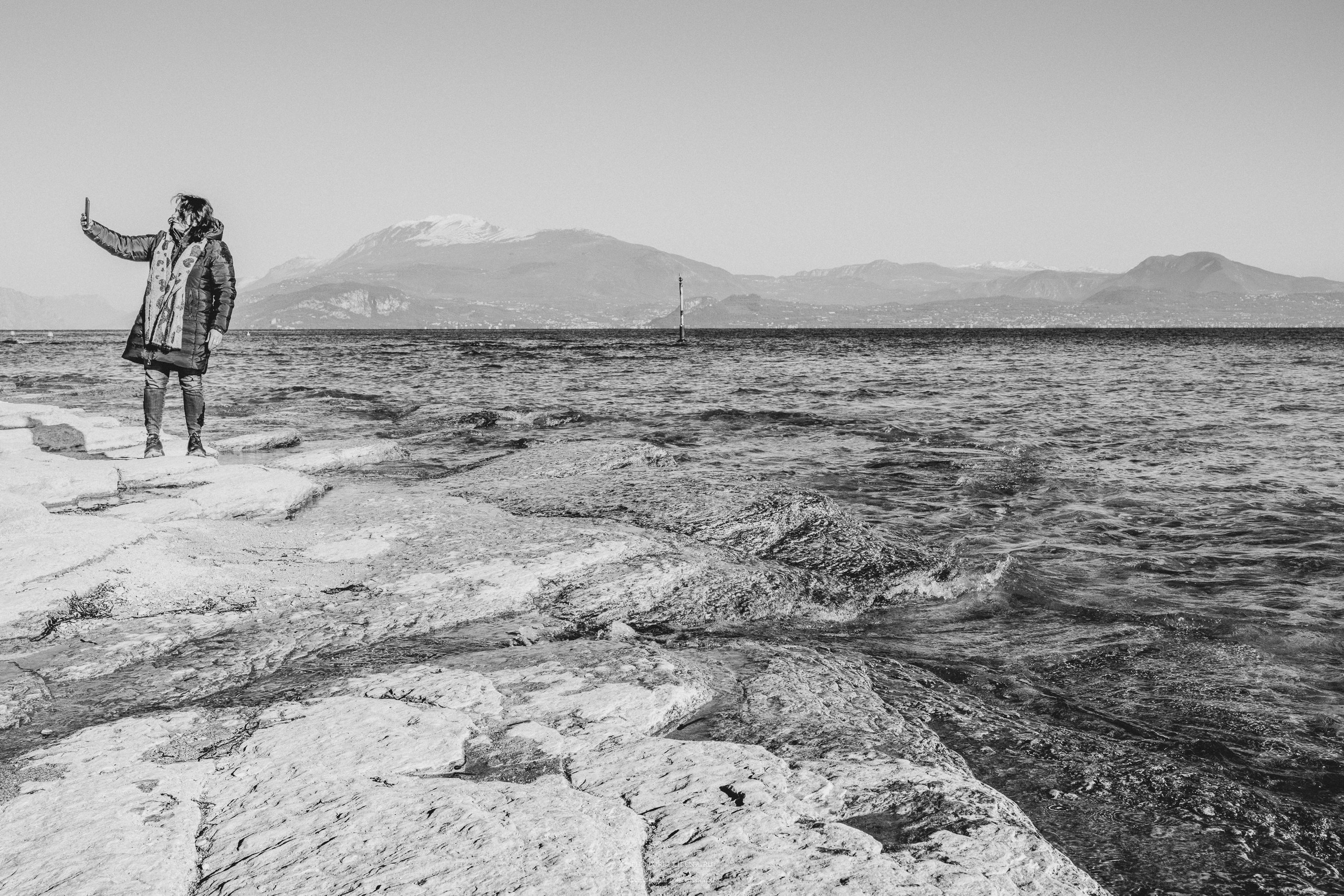 Сирмионе-очаровательный городок на озере Гарда. Авторские стильные фотокартины