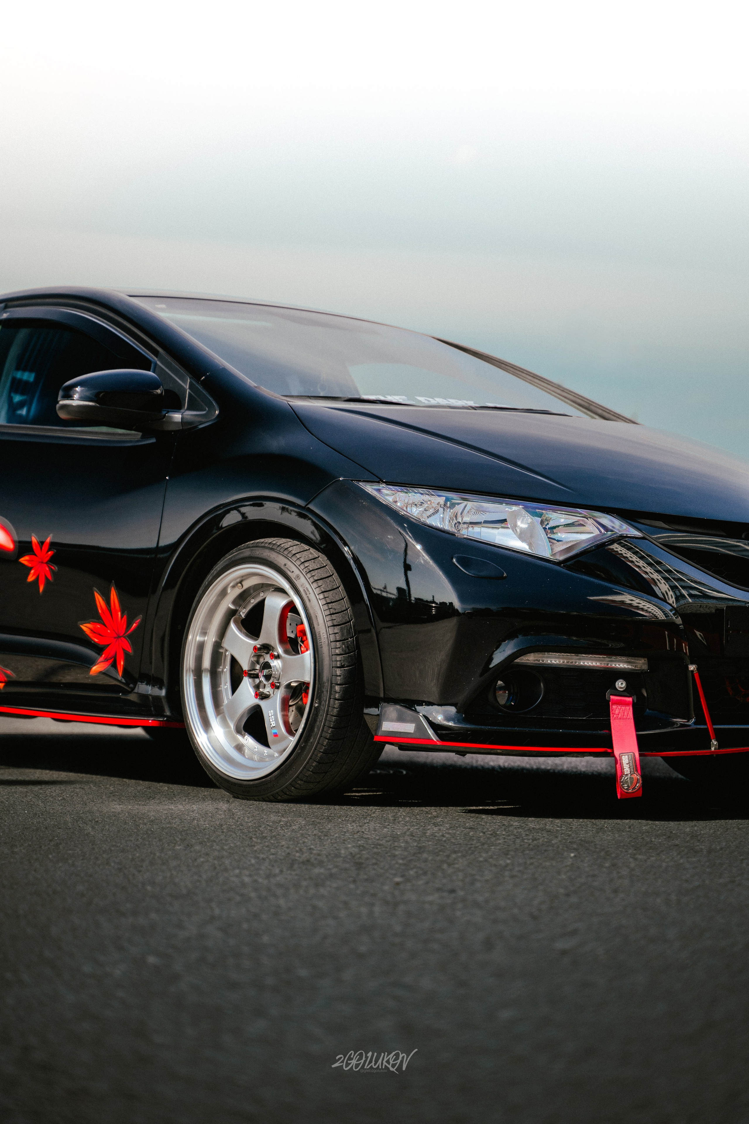 Honda Civic. Автомобильный фотограф и видеограф в Санкт-Петербурге I 2golukov prod