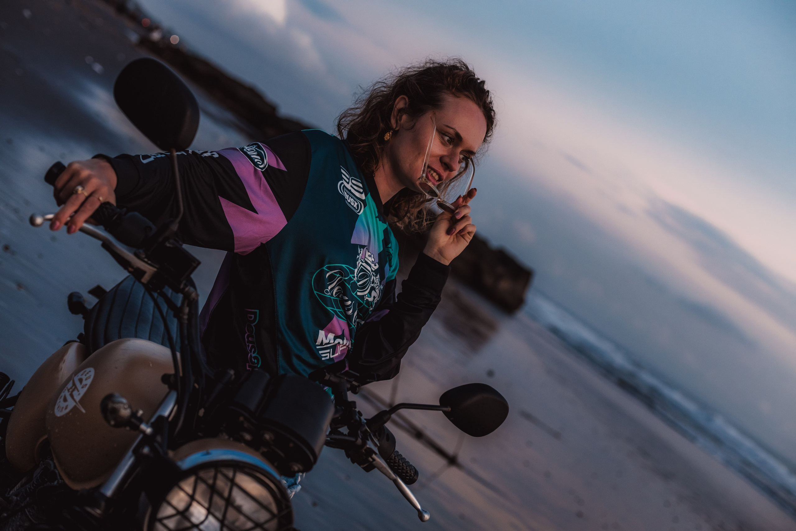 Moto babe. Mariam Bagdasaryan