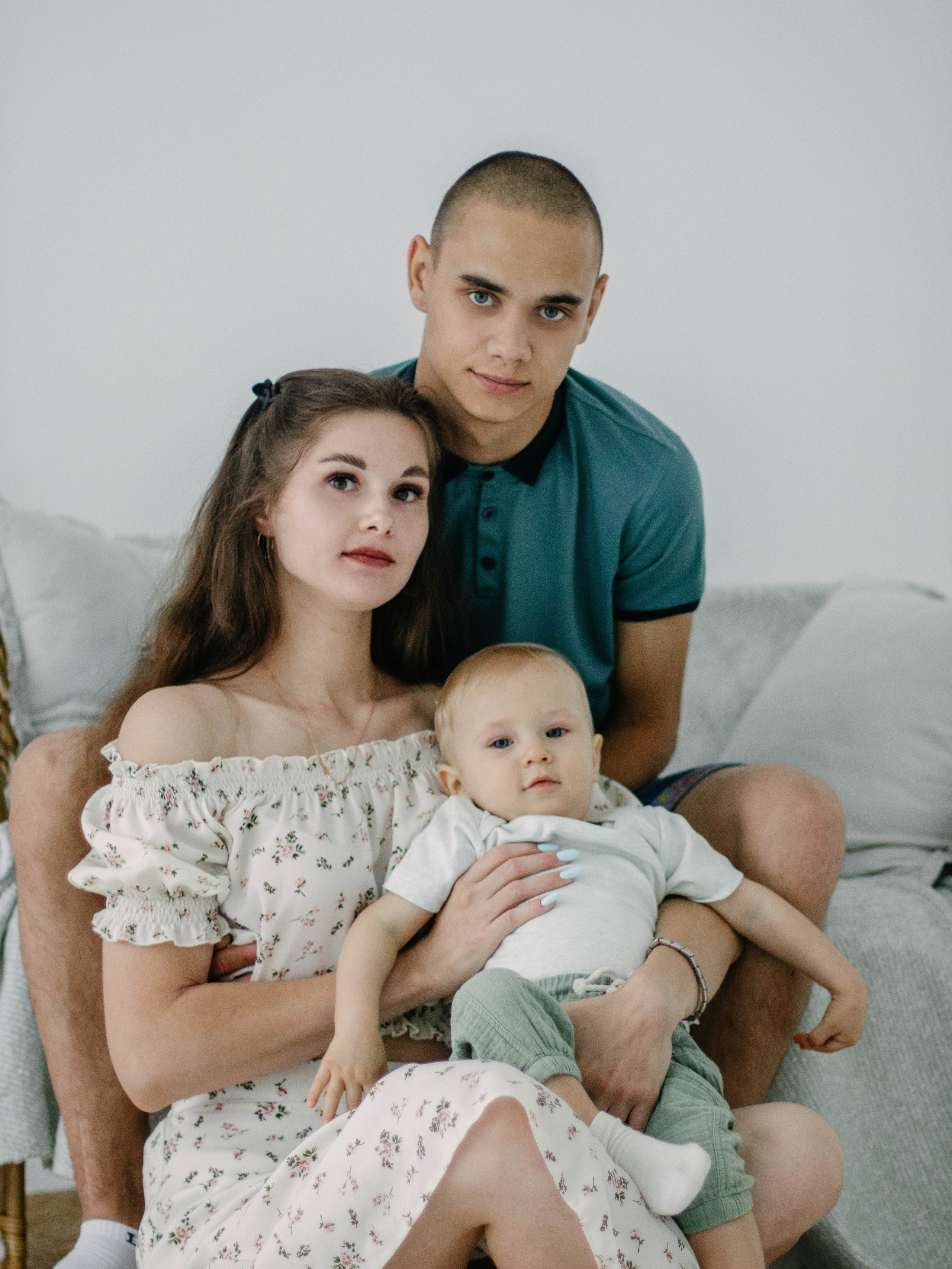 Демьян с родителями. Семейный фотограф в Ангарске Екатерина Трифонова