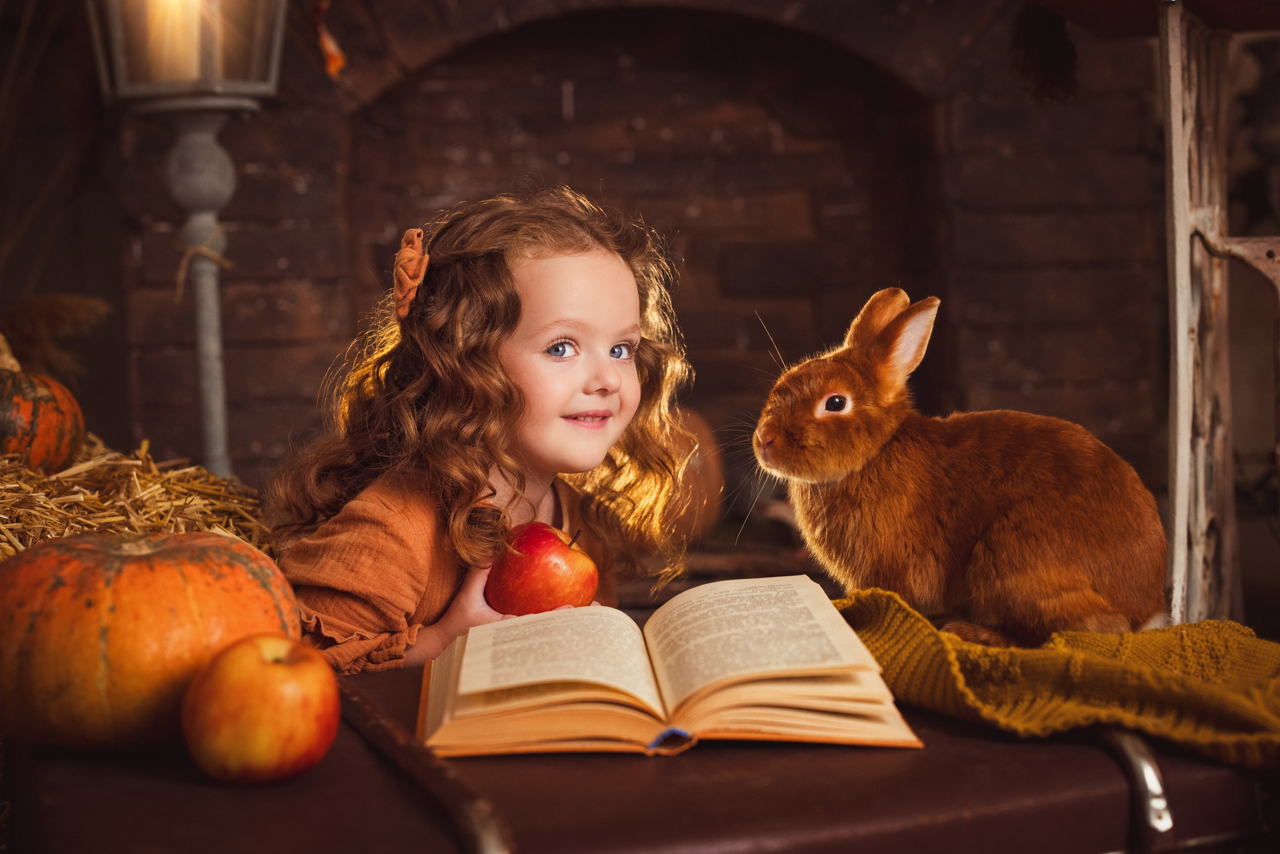 Детская осенняя фотосессия в фотостудии «Авторская». Семейный и детский фотограф в Краснодаре Анна Трашкова