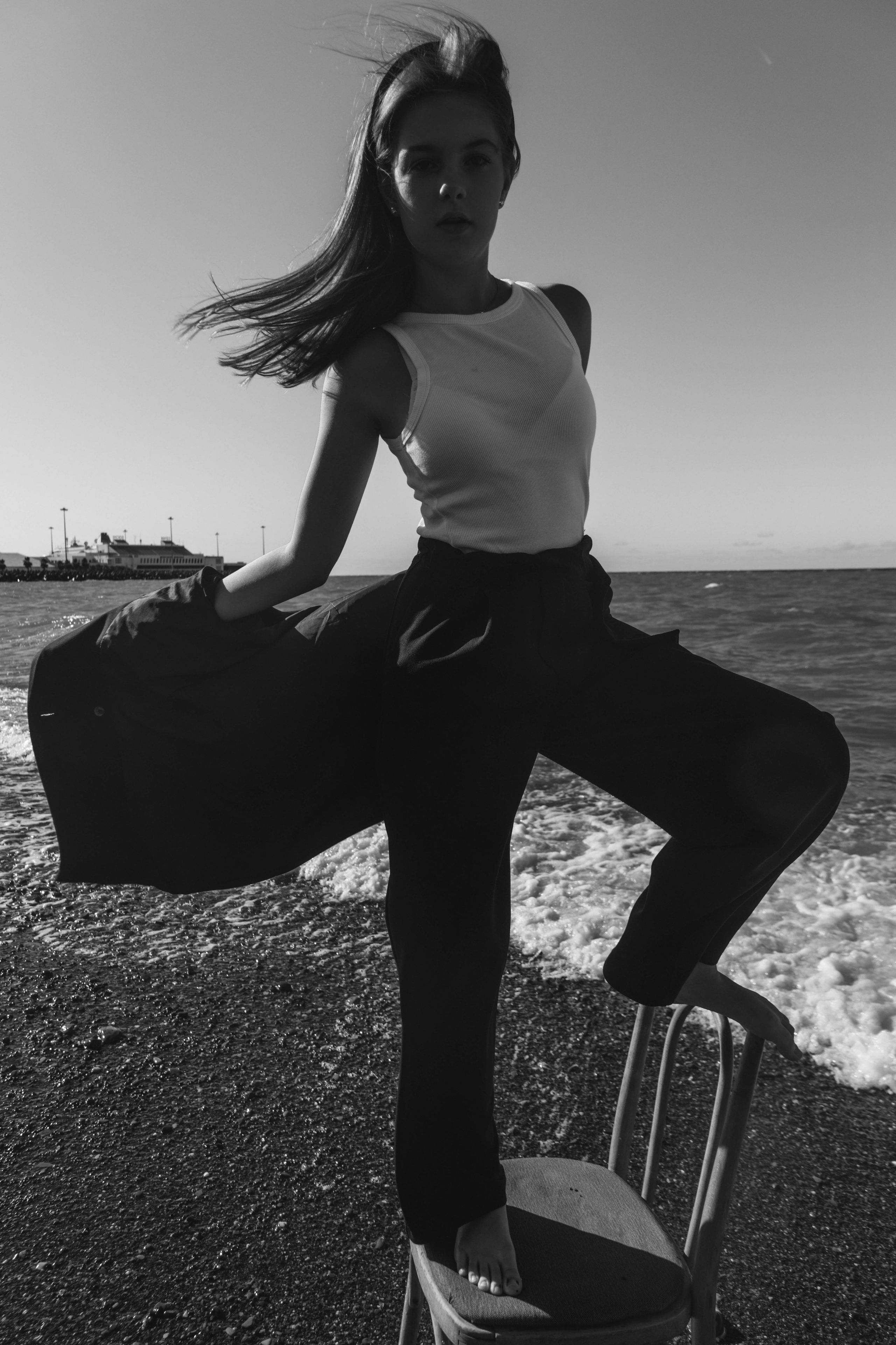 On the water. Efimova Model Agency