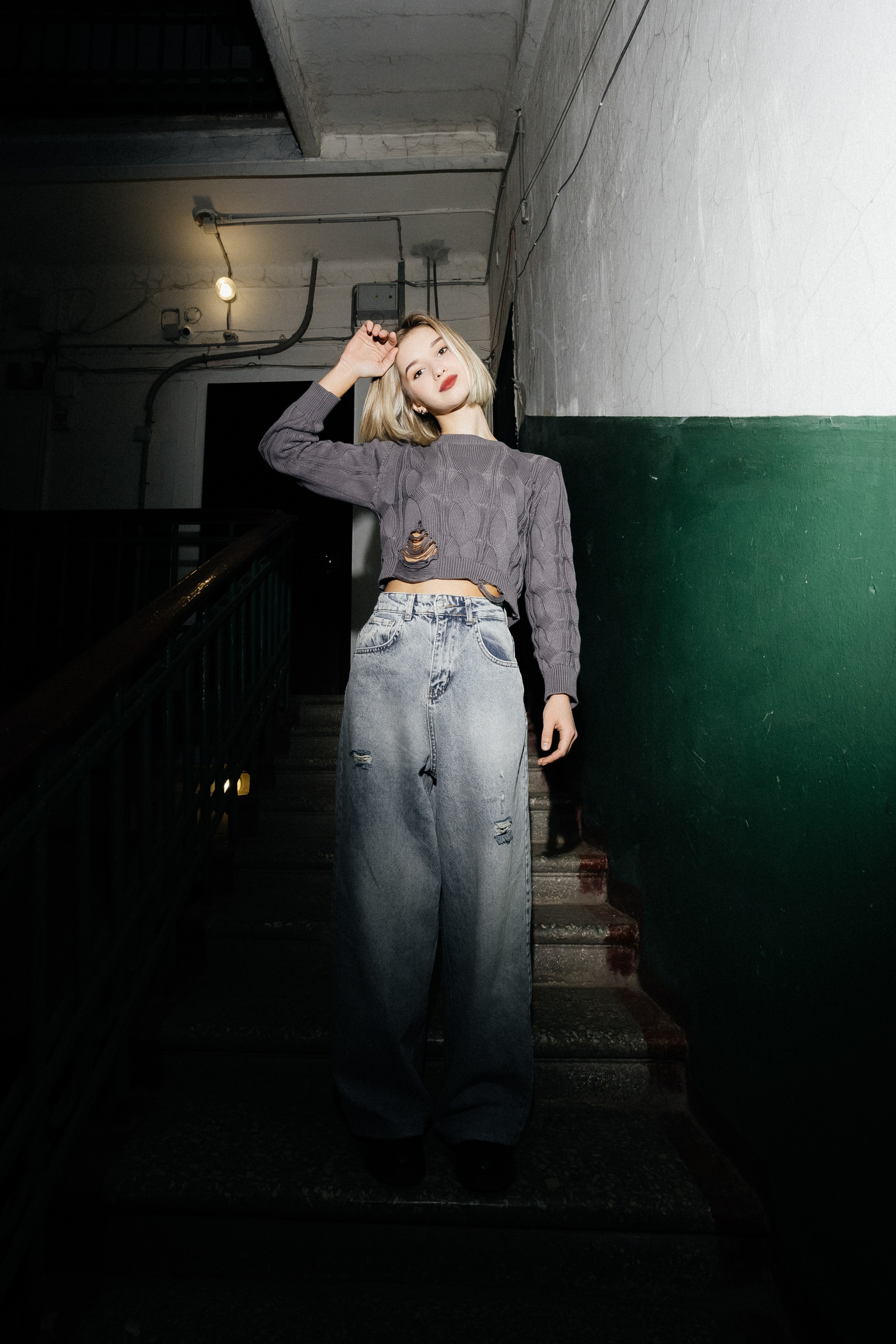 Портретная фотосессия в городе для Елизаветы — фотопрогулка