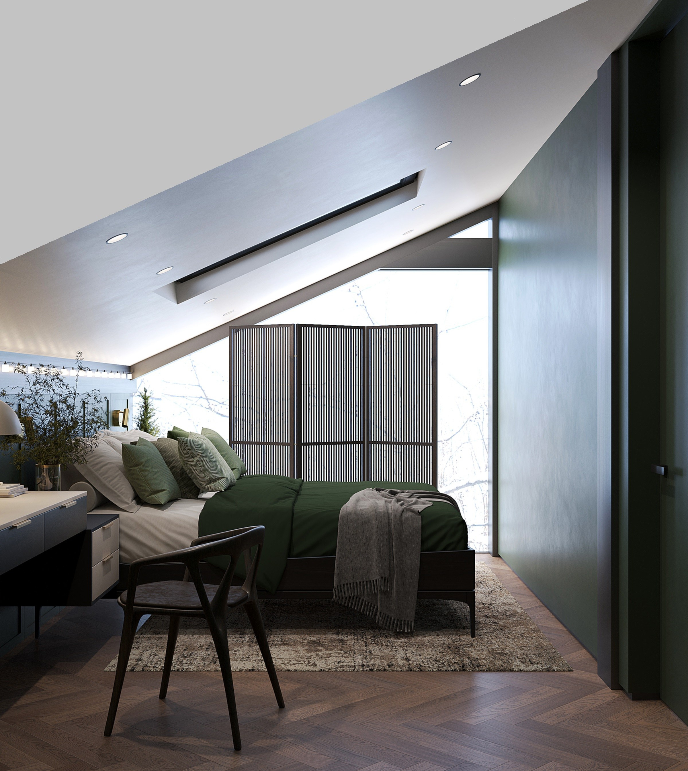 Проект Фахверк Омск. Студия дизайна интерьера Лактионовой Елены