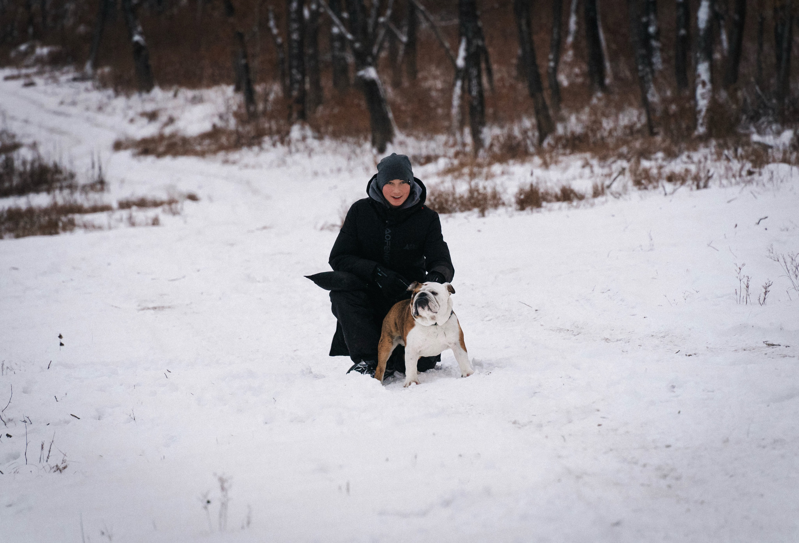 Зимняя история. Семейный фотограф анималист г. Находка
