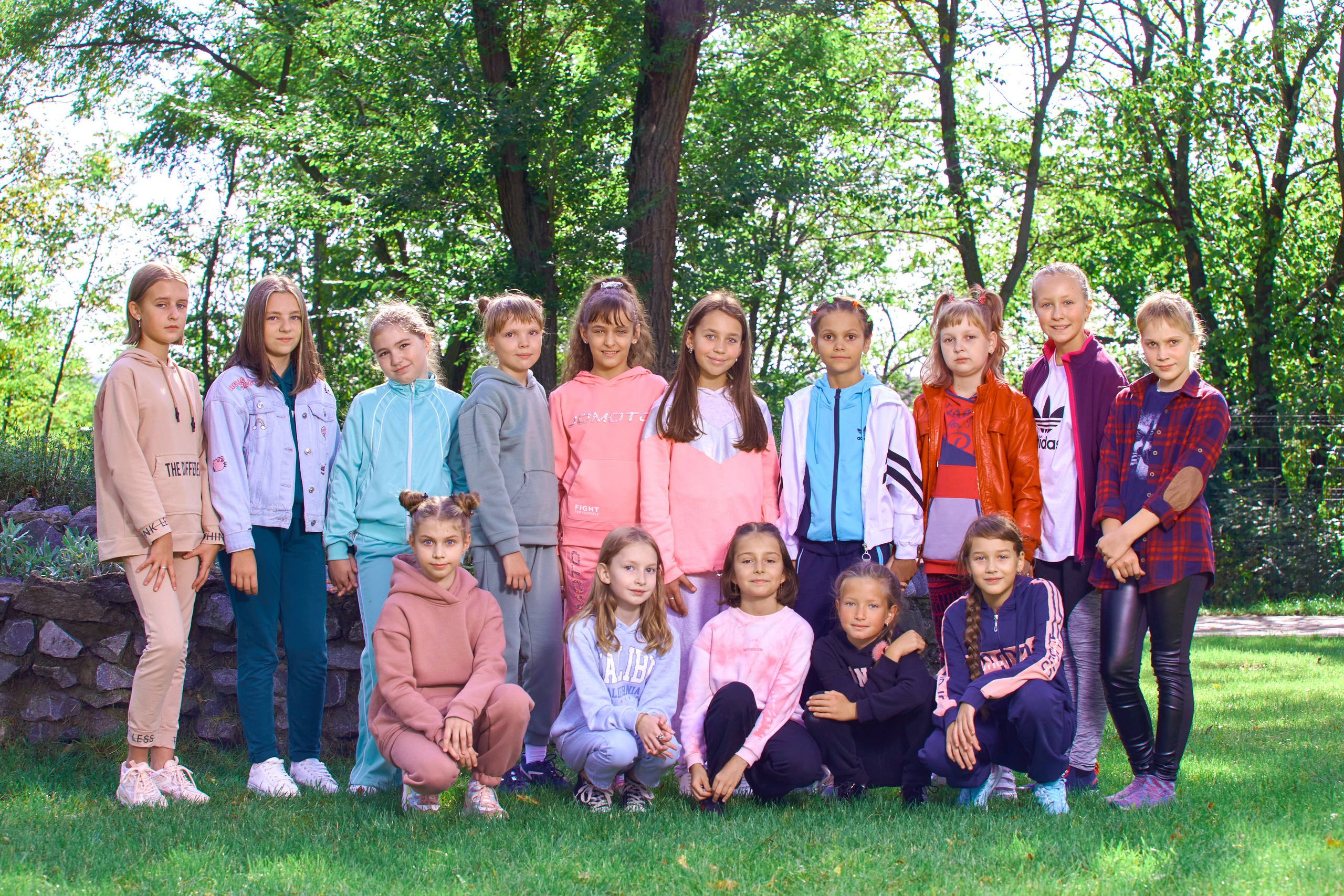 Съёмка в парке осенью. 4 класс. Childrenfoto.ru