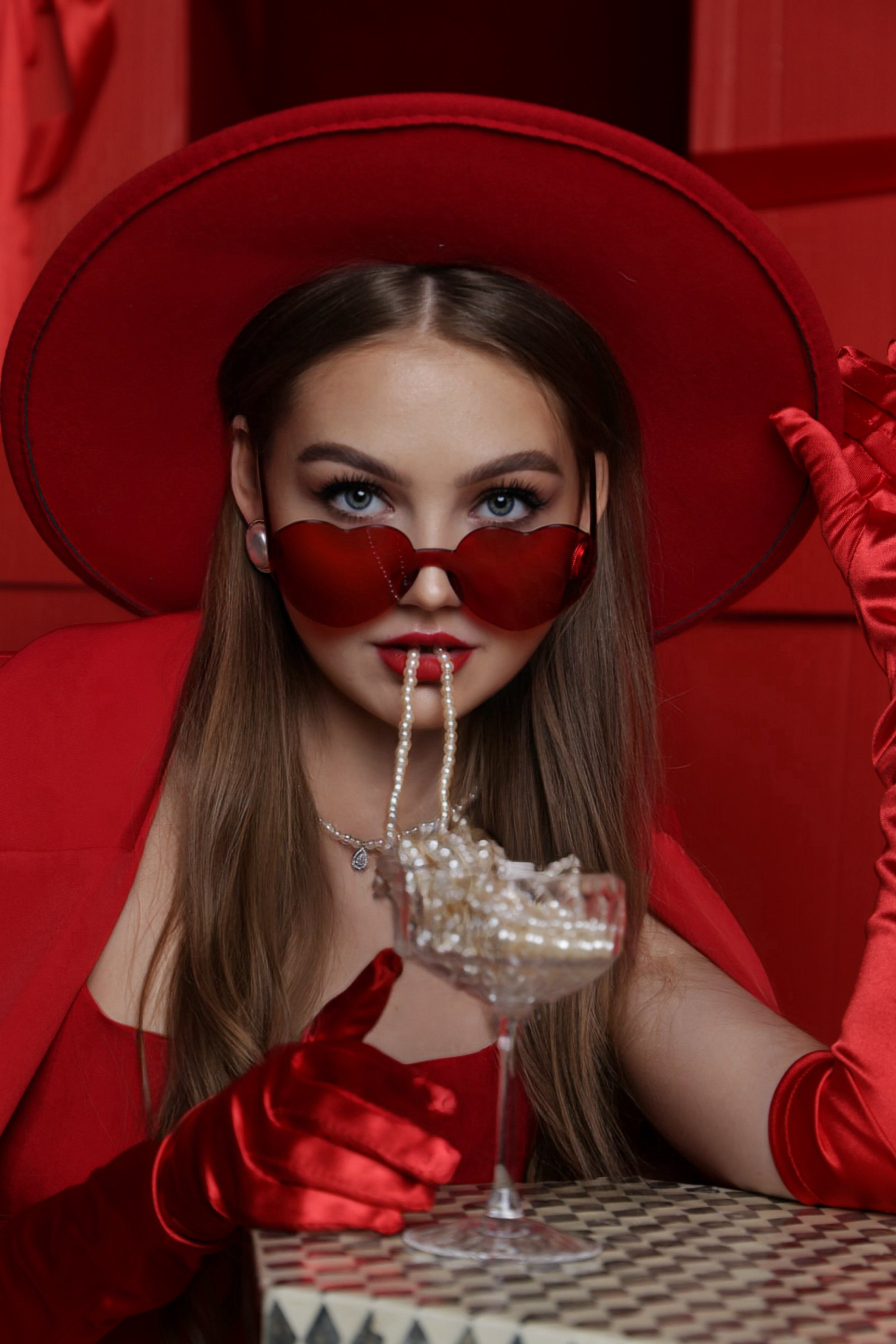 Dark Red. Студийные, прогулочные съемки. Москва