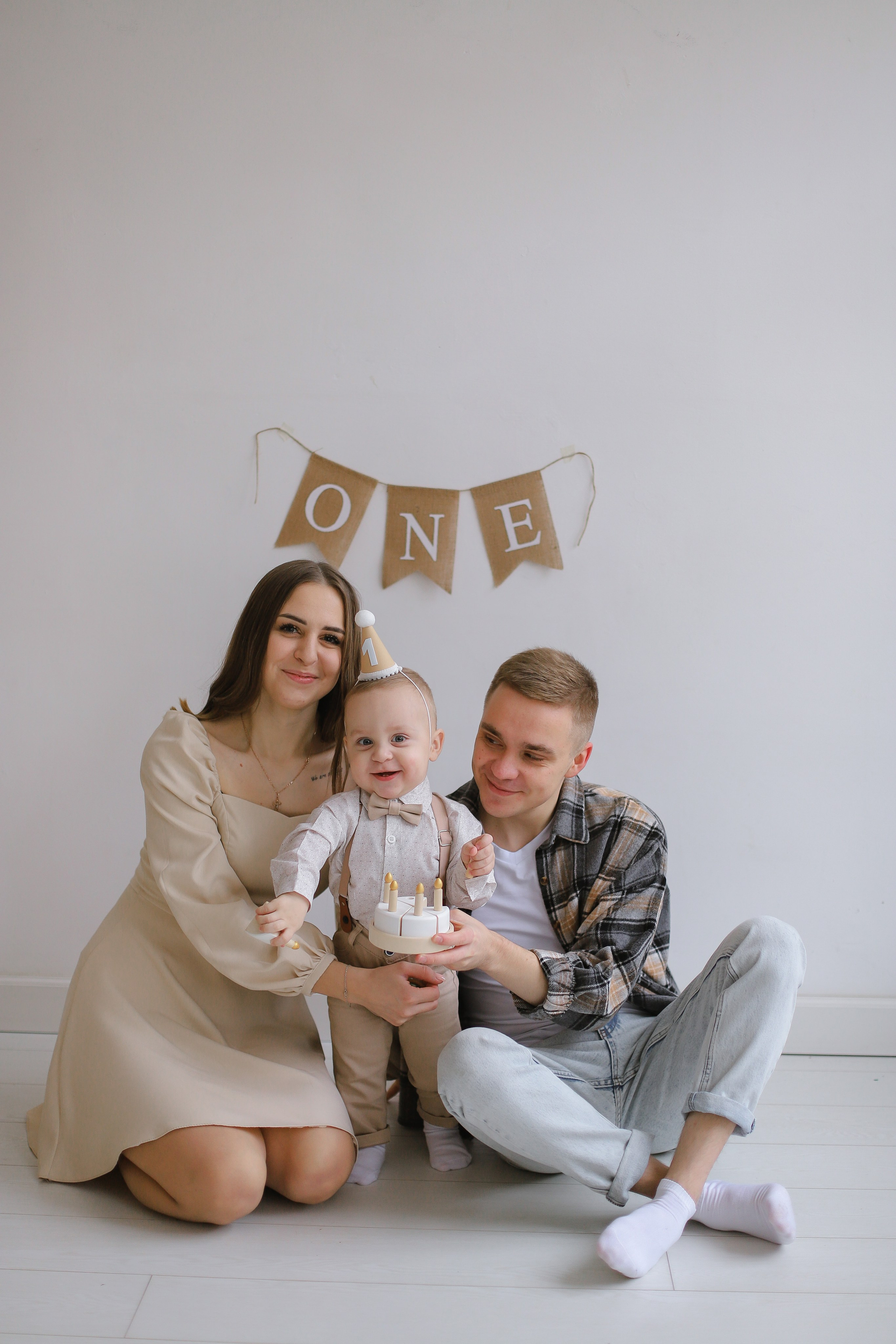 Годик и первый Новый Год. Свадебный, семейный и детский фотограф в Люберцах Зайцева Анастасия