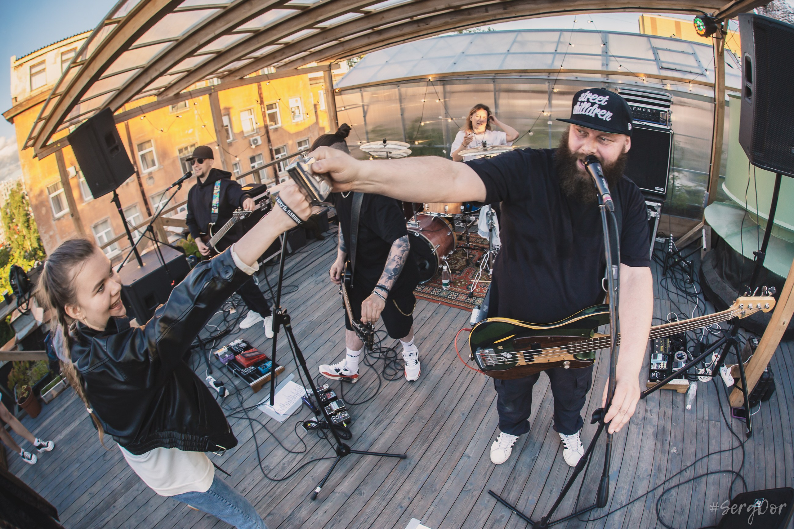 Гребля, Ласточка, концерт, крыша, Санкт-Петербург, 21.06.2024, СПб, SergDor, 21 июня 2024 года, #SergDor