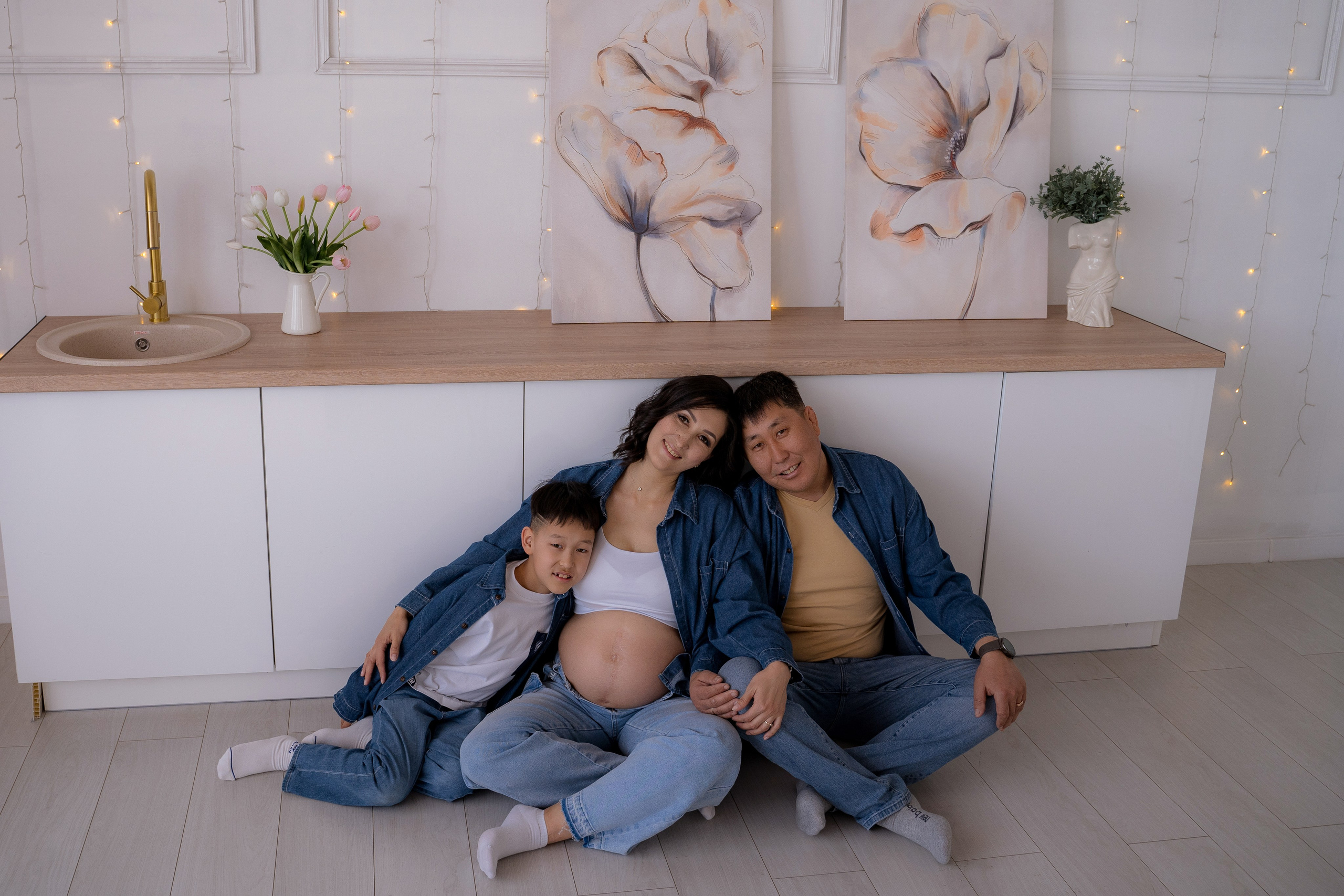 Комплекты Family look. Фотостудия Малина в городе Улан-Удэ. Фотограф Ирина Жарникова