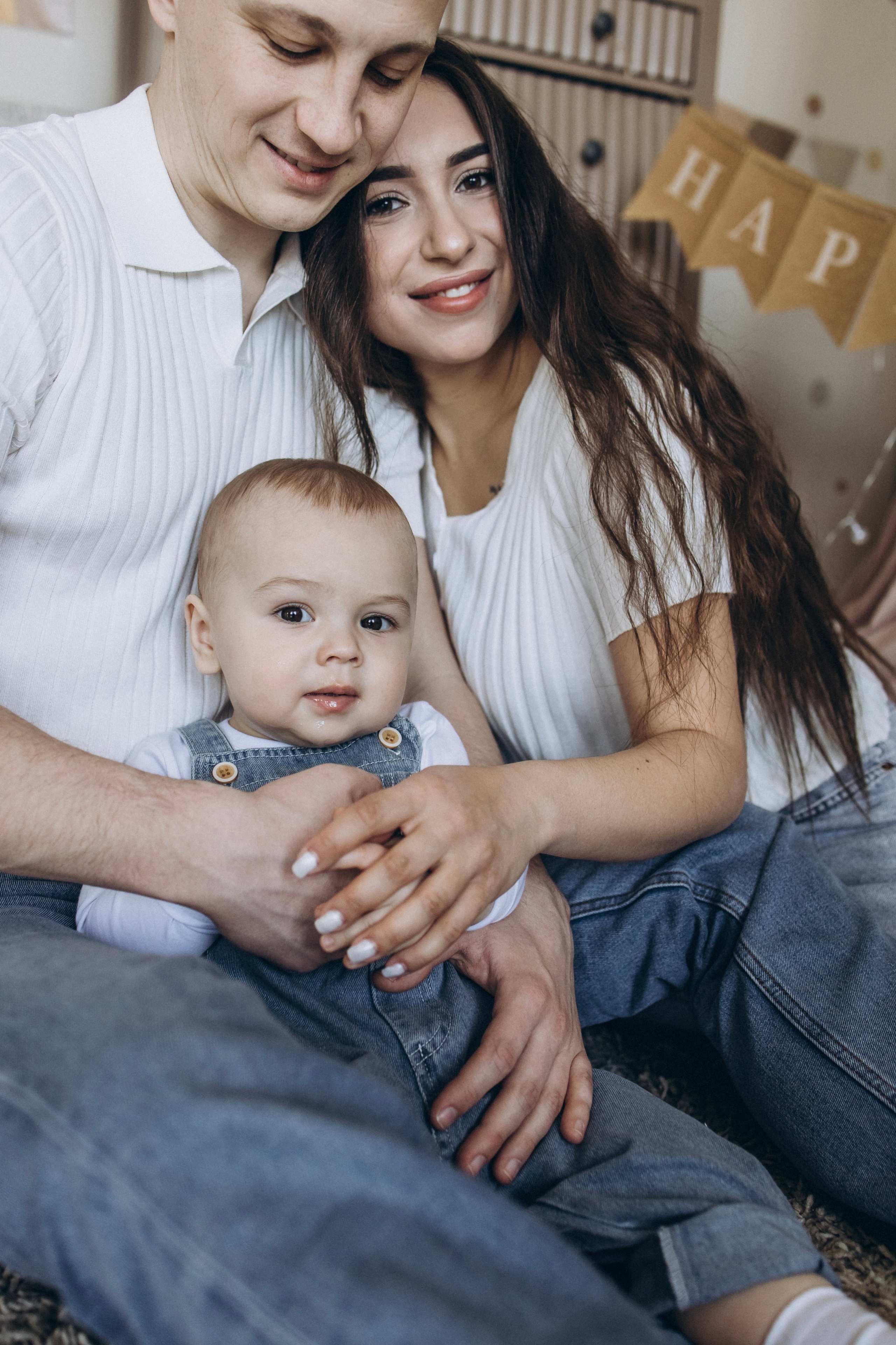 Фотосессия на годик. Ньюборн фотограф в Москве Чернова Анна — профессиональные фотосессии новорожденных в Москве на дому