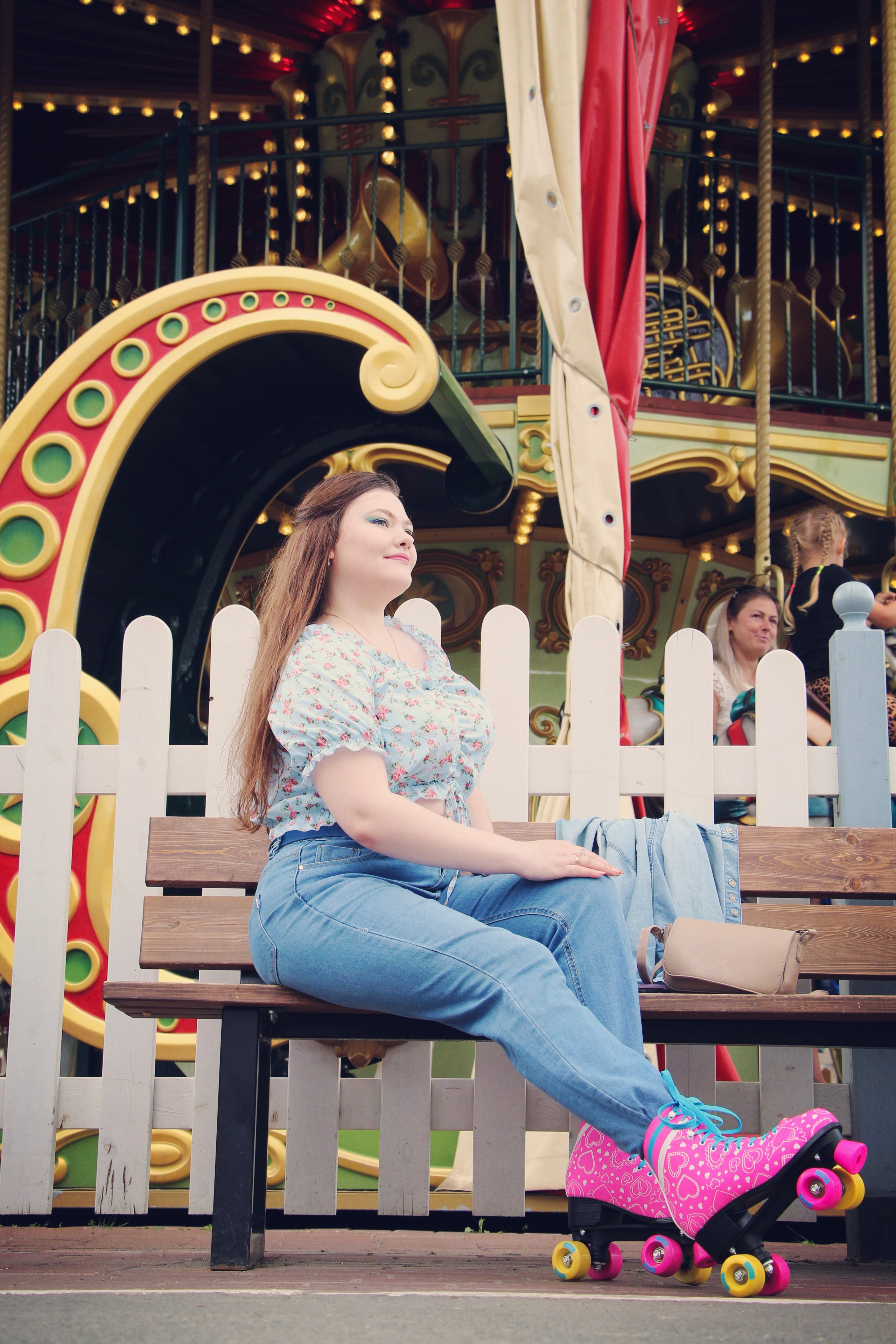 Анна в парке аттракционов…. Творческая, семейная Фотосъемка ДоброДарова Елена Омск