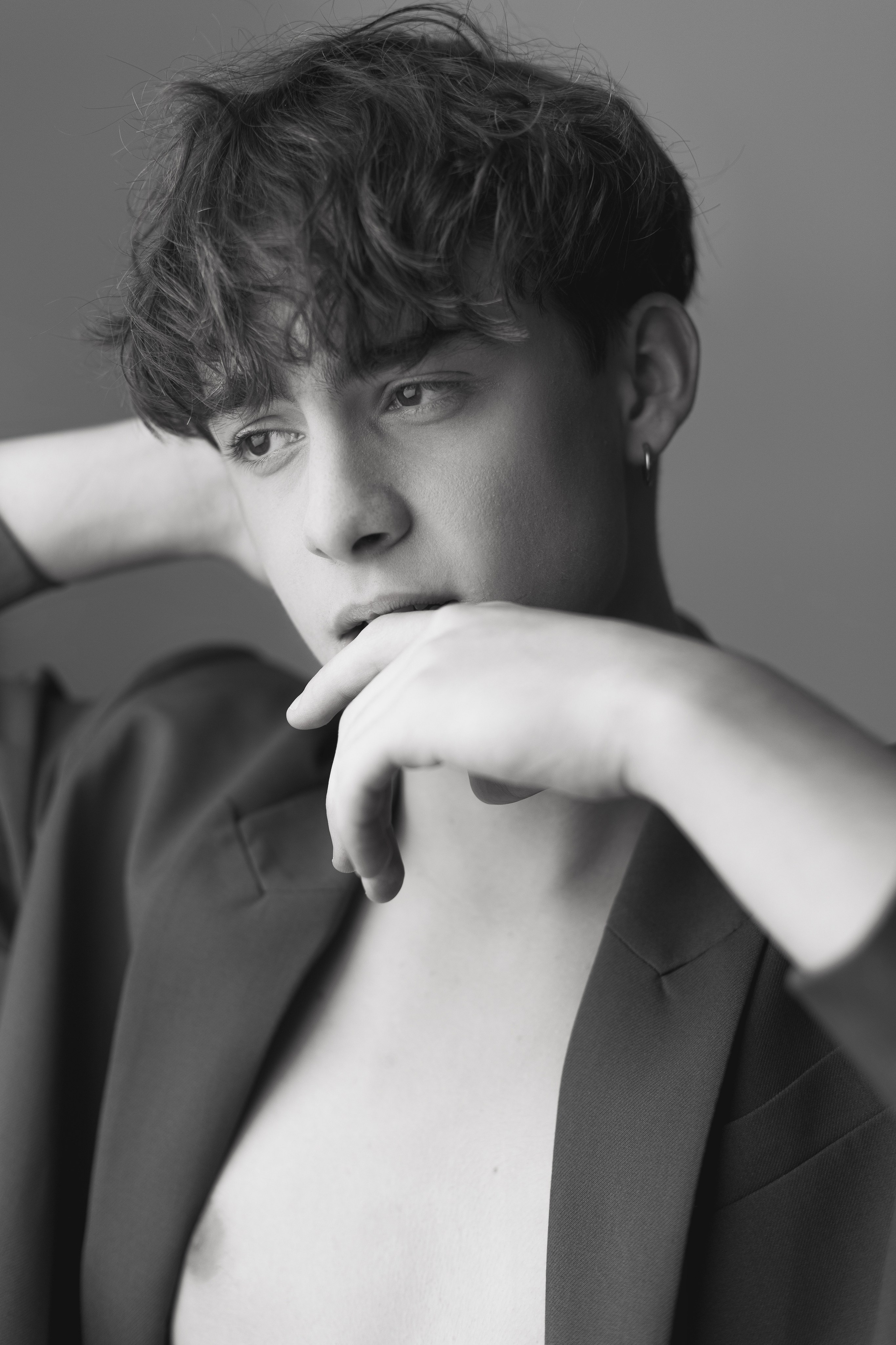 Мужской портрет ЧБ