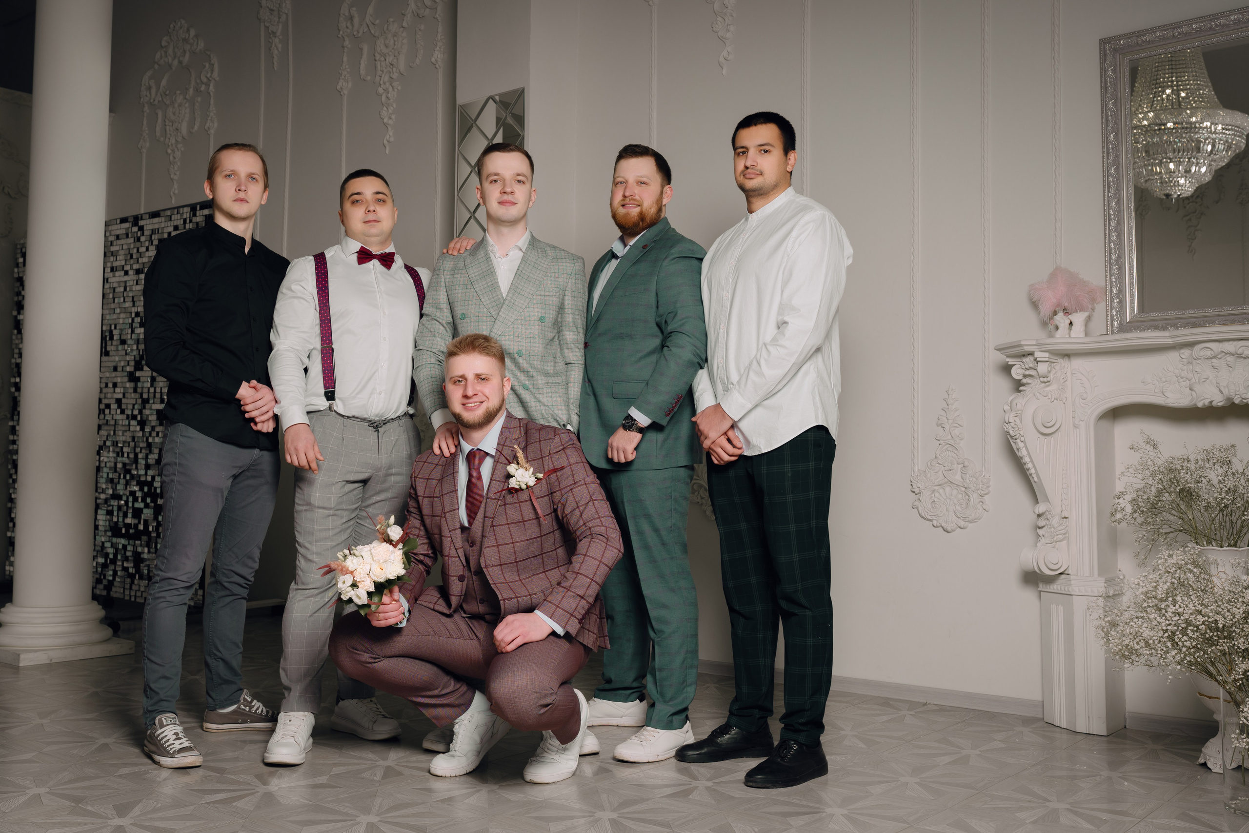 Свадебная фотосессия в студии. Фотограф Ким Наталья в Красноярске