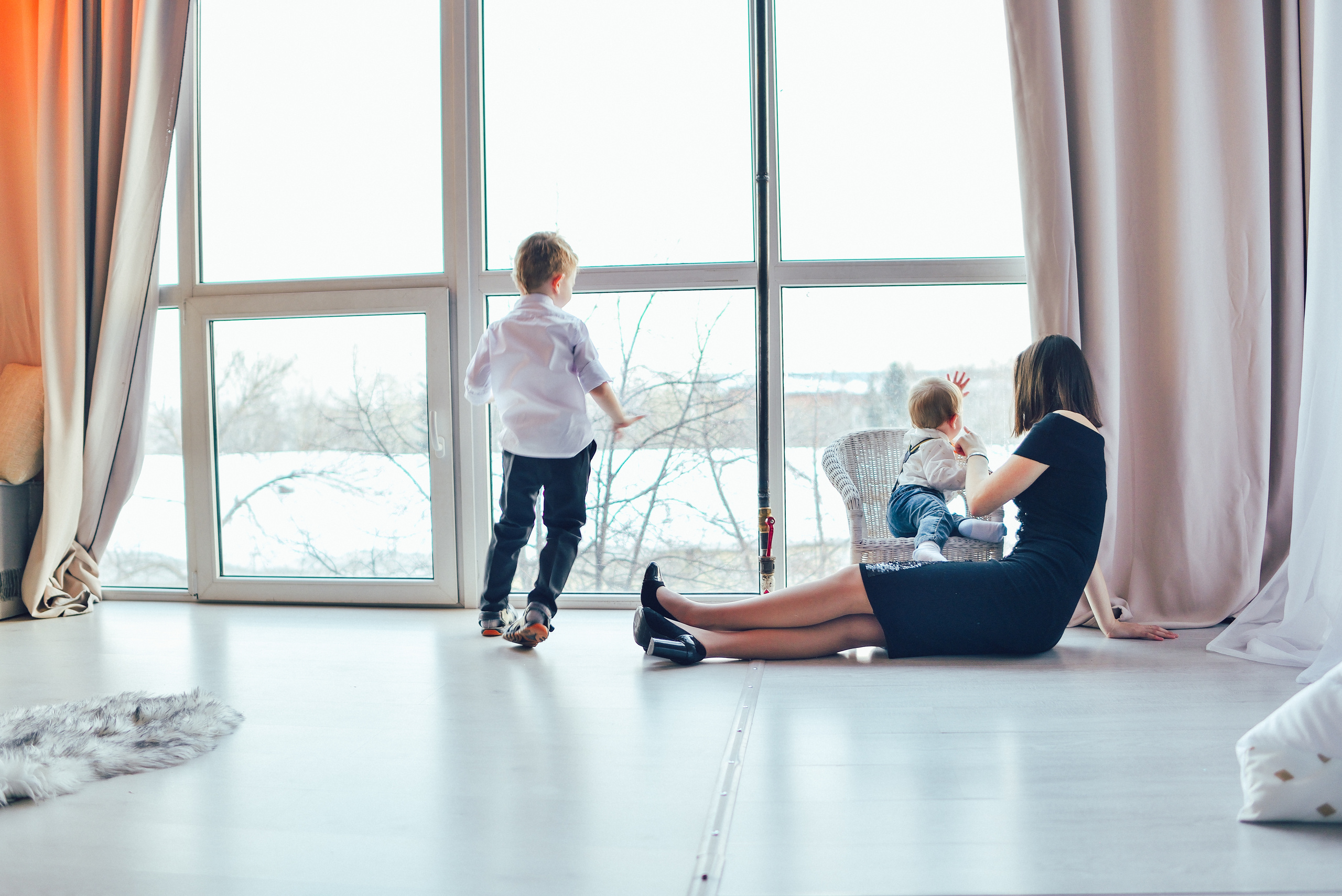 Женя, Надя, Лика и маленький Мирон. Свадебный и семейный фотограф в Барнауле Сергей Семакин