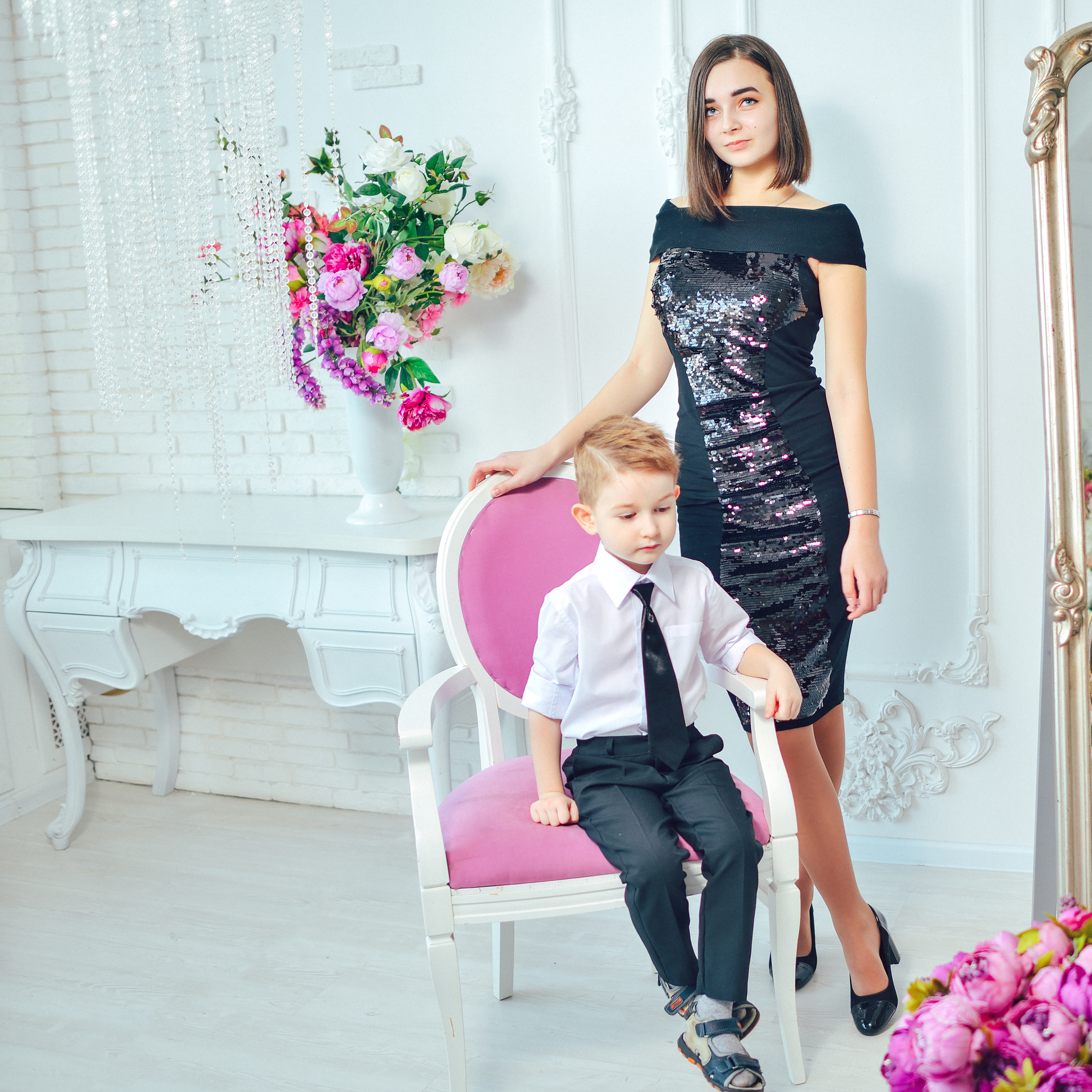 Женя, Надя, Лика и маленький Мирон. Свадебный и семейный фотограф в Барнауле Сергей Семакин