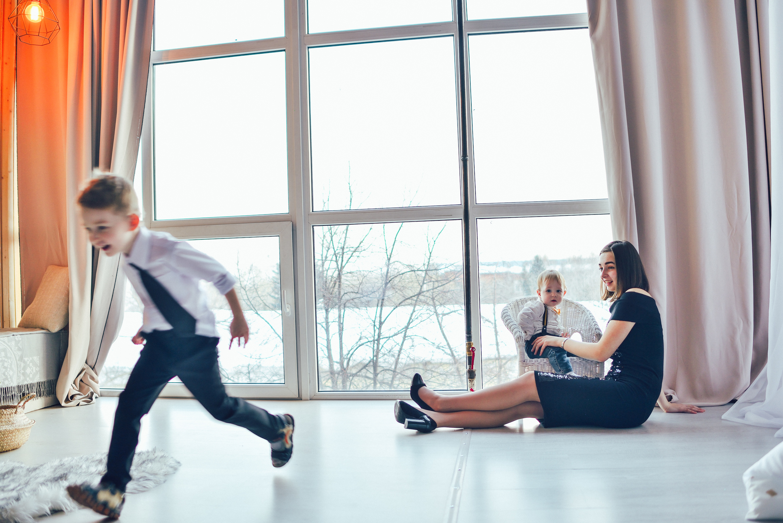 Женя, Надя, Лика и маленький Мирон. Свадебный и семейный фотограф в Барнауле Сергей Семакин