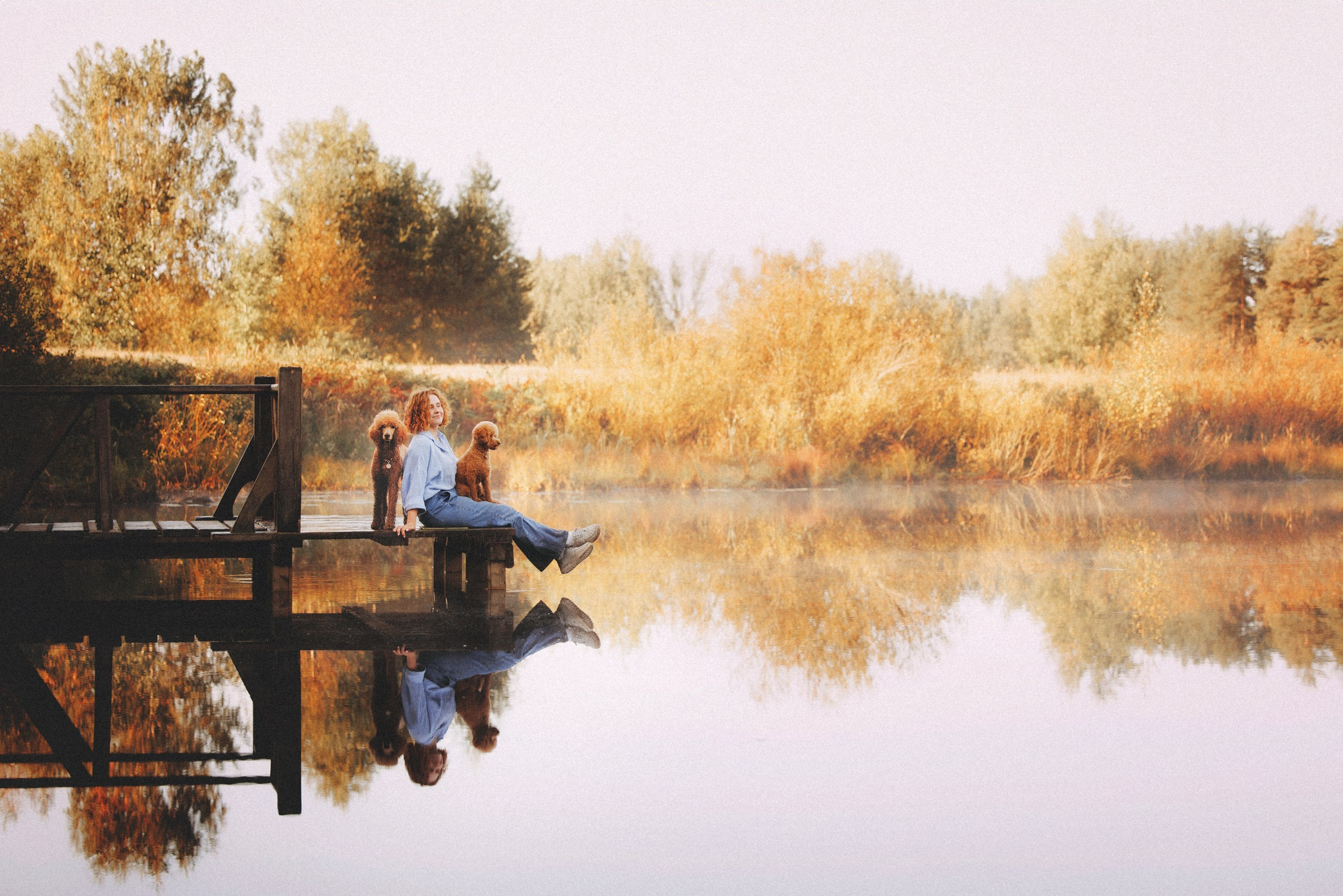Юля, Кир и Цера. Фотограф анималист Осипчикова Мария