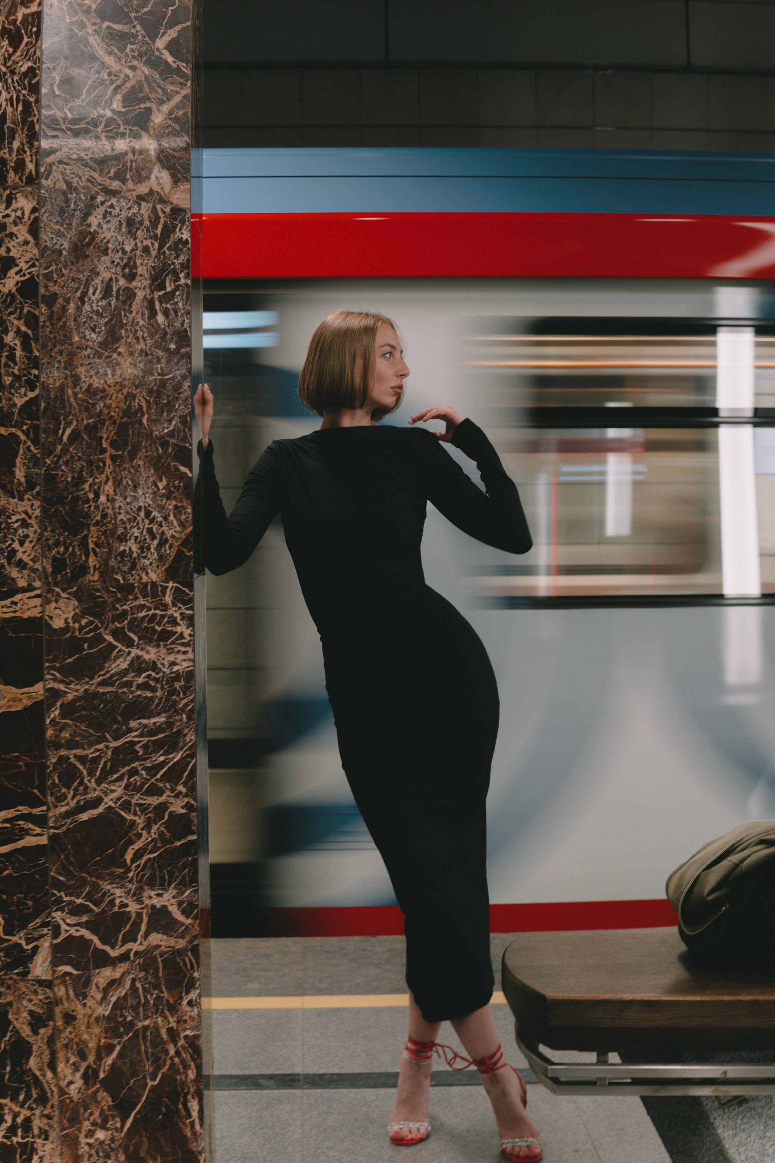 Фотосессия в метро. Фотограф Наталья Воронина Москва